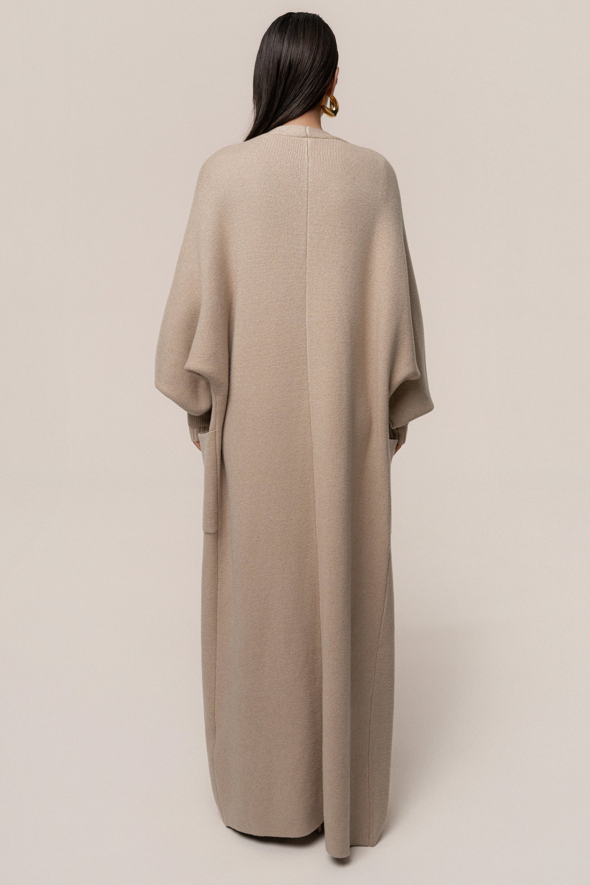 Beige Soft Embrace Cardigan JLUXLABEL
