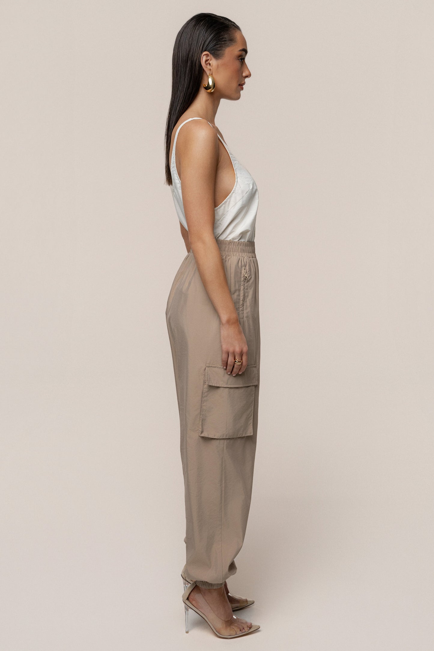 Beige Endure Jogger NEWFASHIONEDGE