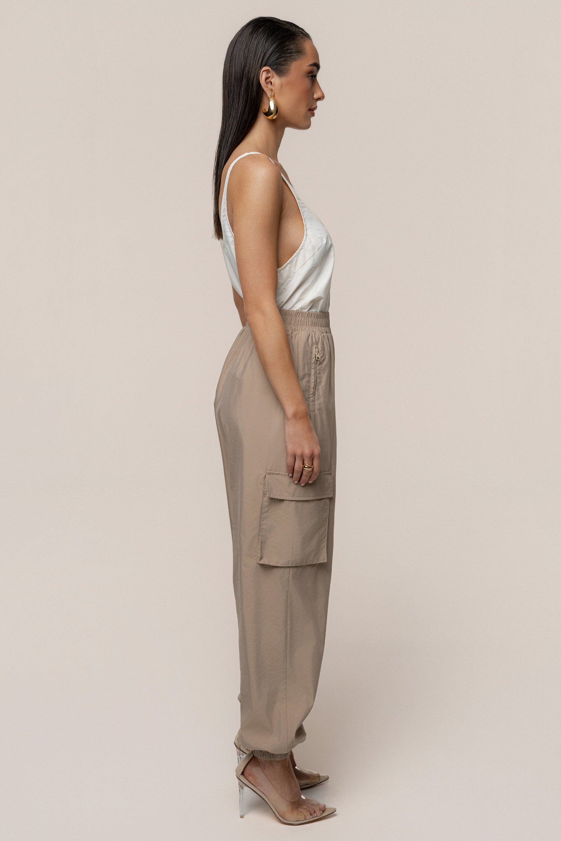 Beige Endure Jogger NEWFASHIONEDGE
