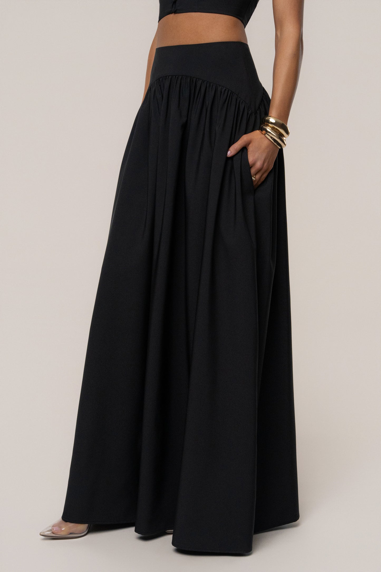 PRE-ORDER Black Haven Skirt Set