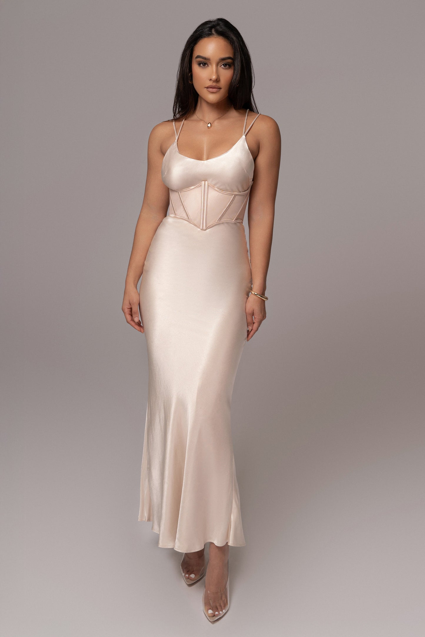 Beige Carmela Corset JLUXLABEL