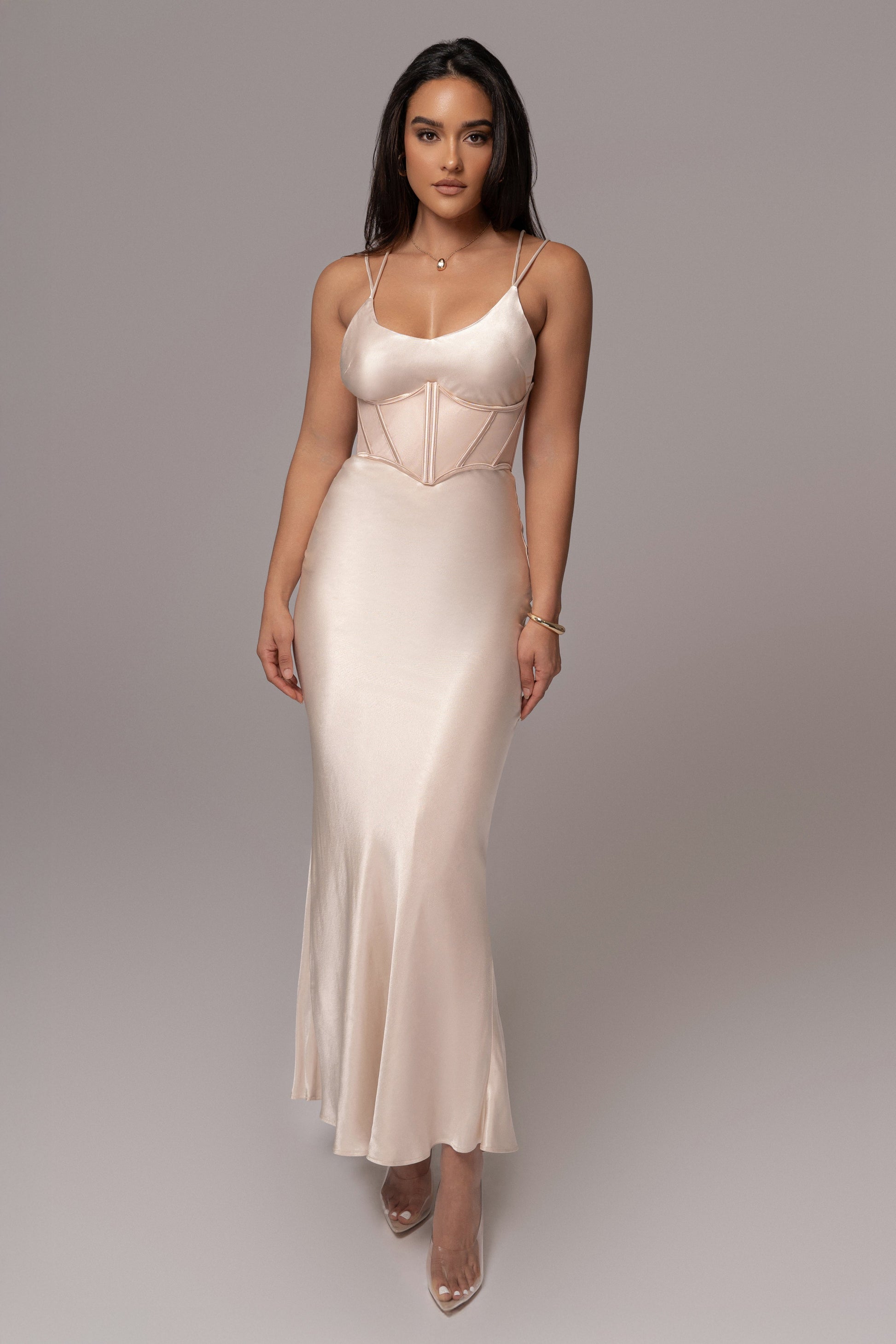 Beige Carmela Corset JLUXLABEL