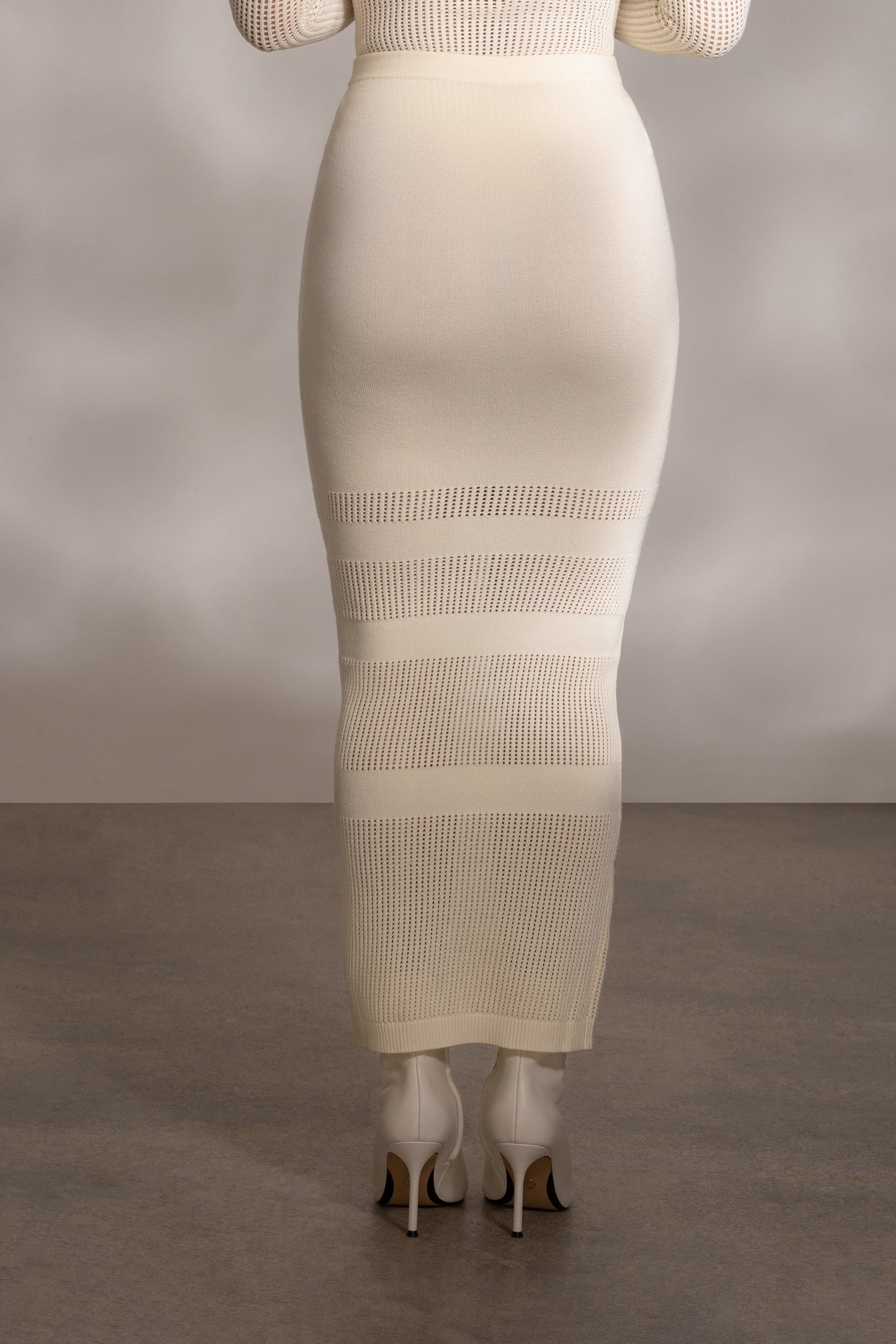 Buttercream Lina Knit Maxi Skirt JLUXLABEL