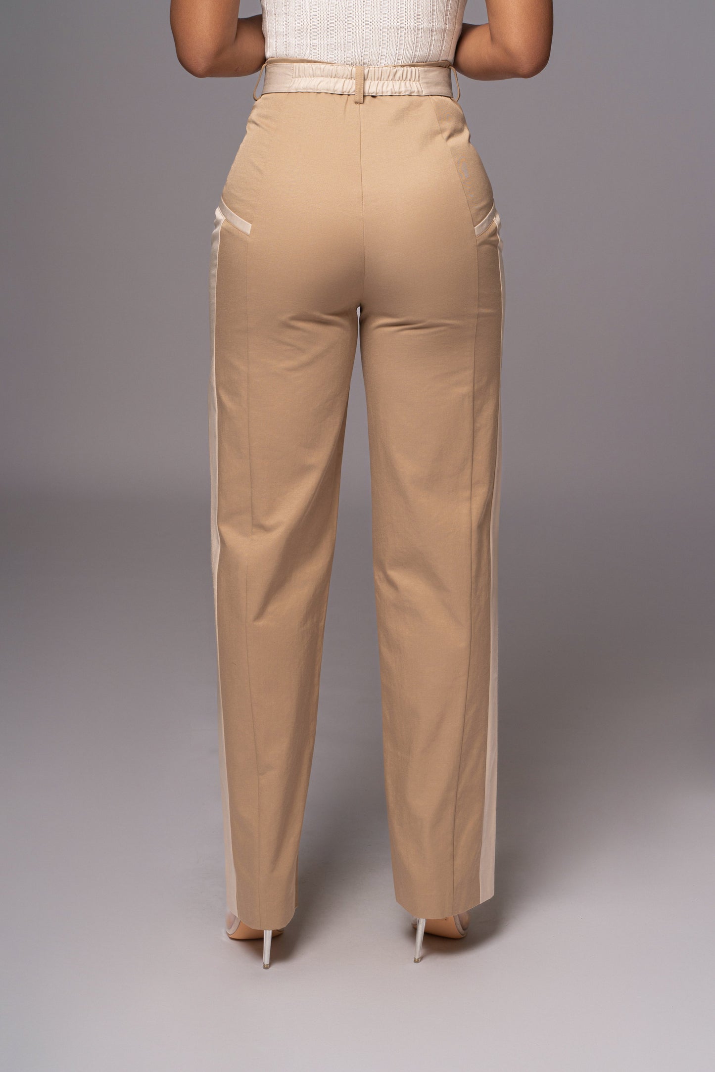 Khaki For The Moment Pants JLUXLABEL