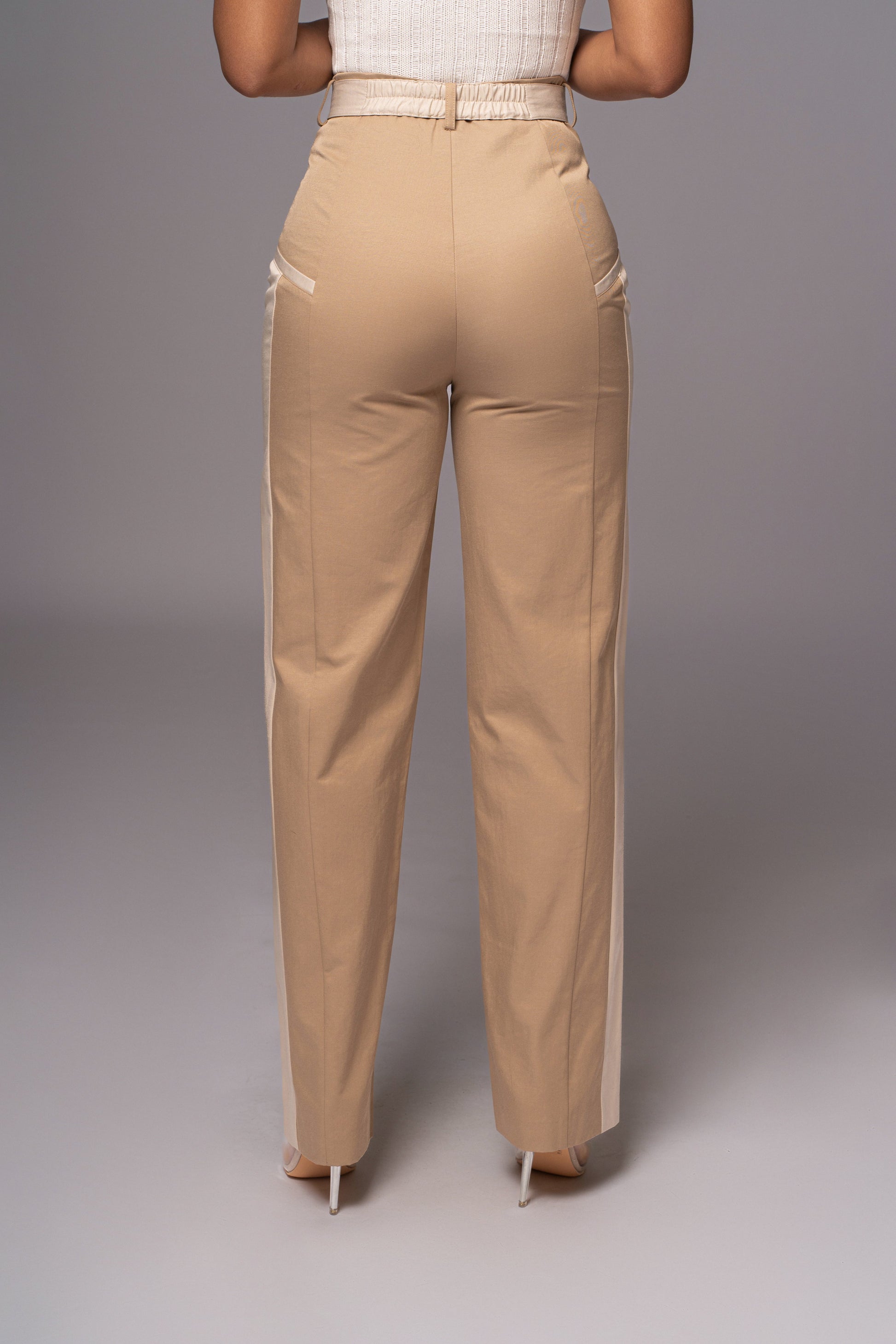 Khaki For The Moment Pants JLUXLABEL