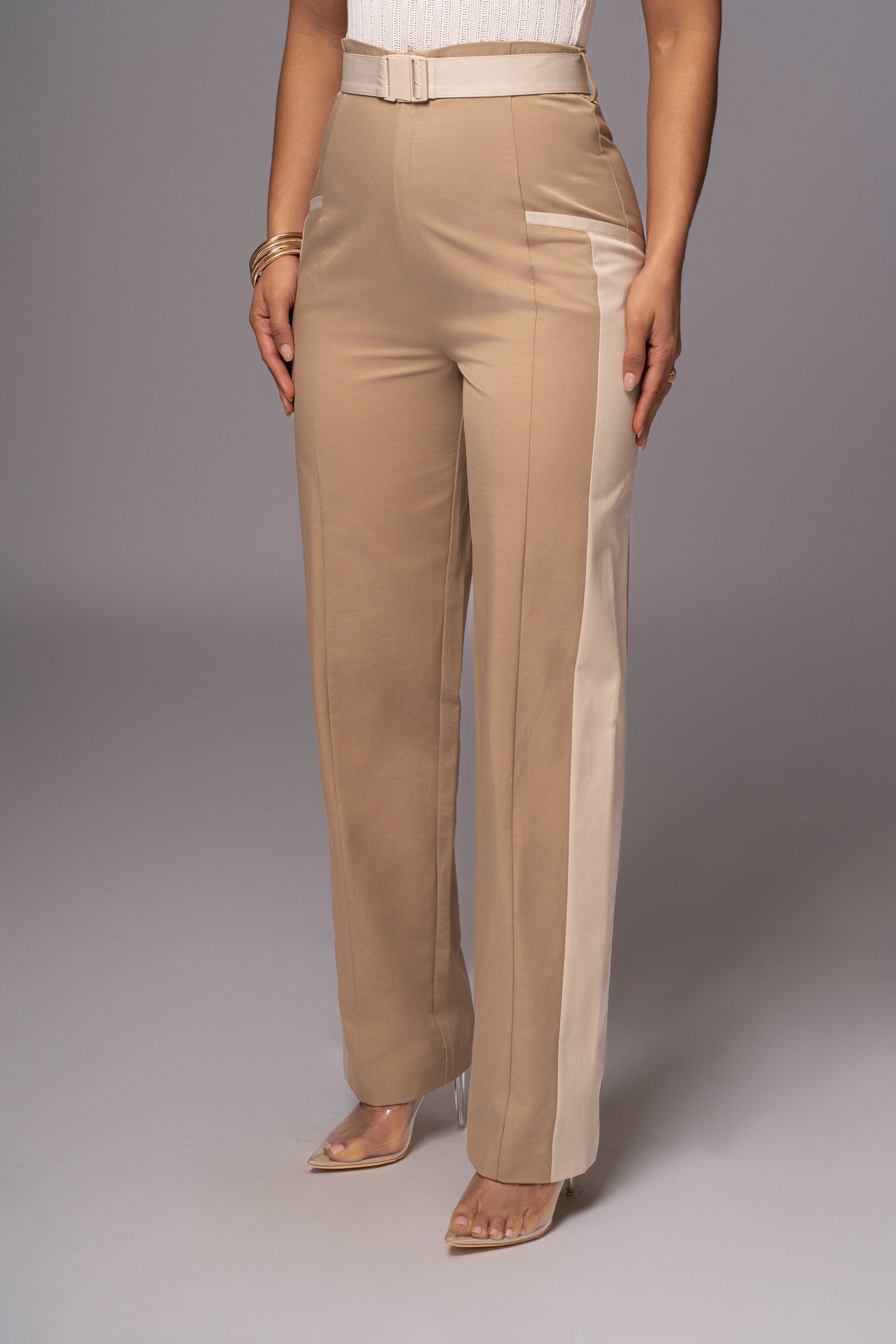 Khaki For The Moment Pants JLUXLABEL