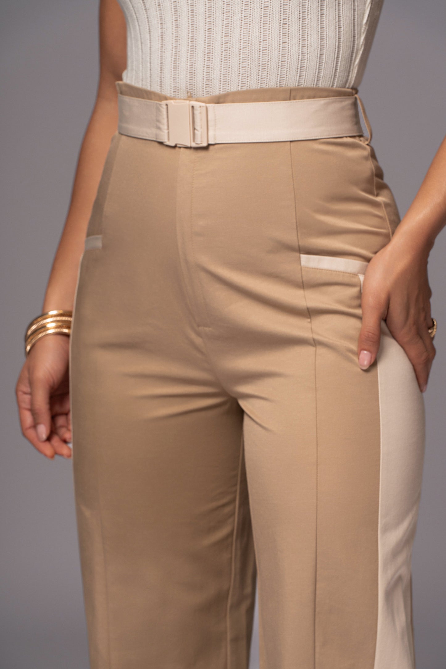 Khaki For The Moment Pants JLUXLABEL
