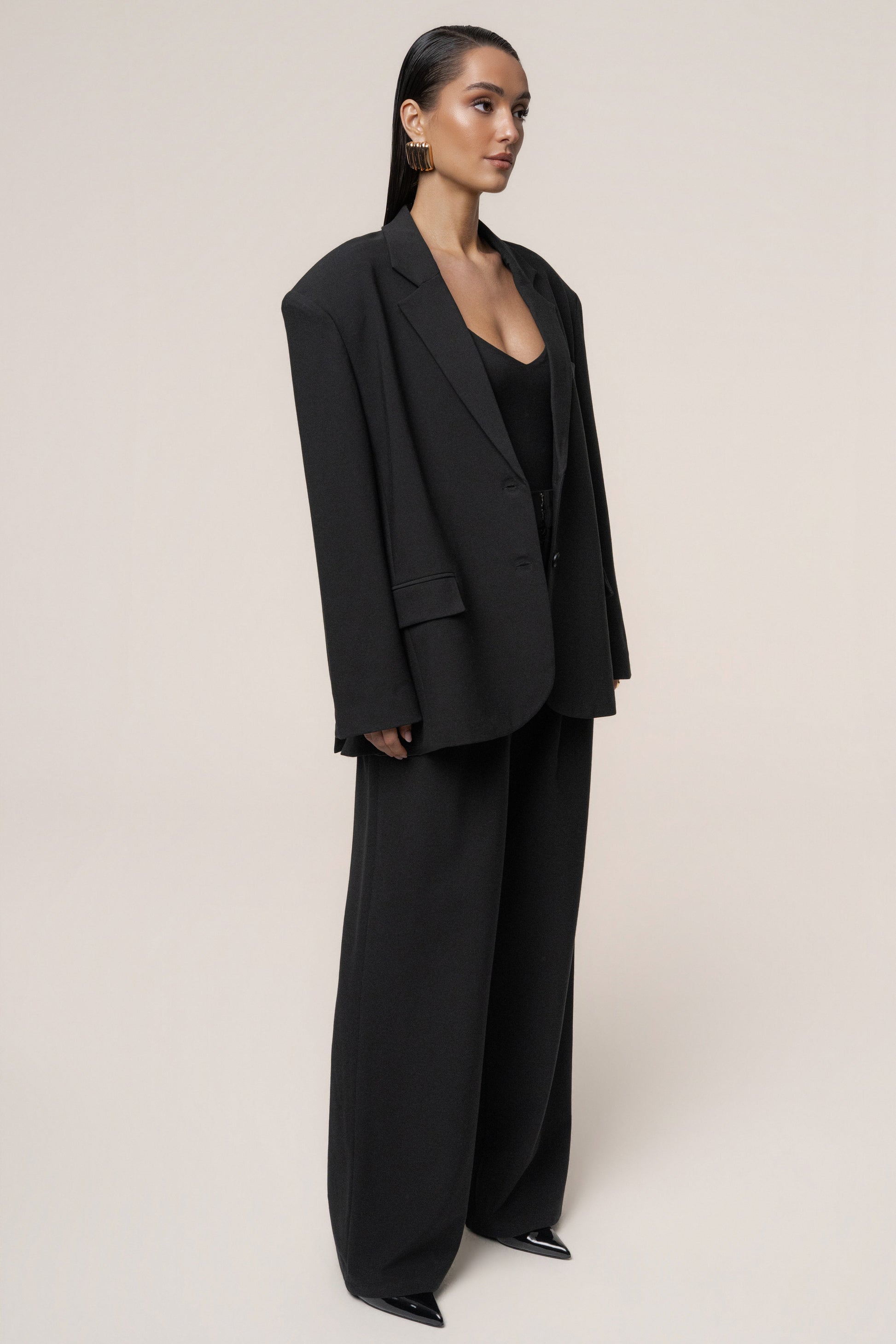 Black Core Standard Blazer JLUXLABEL