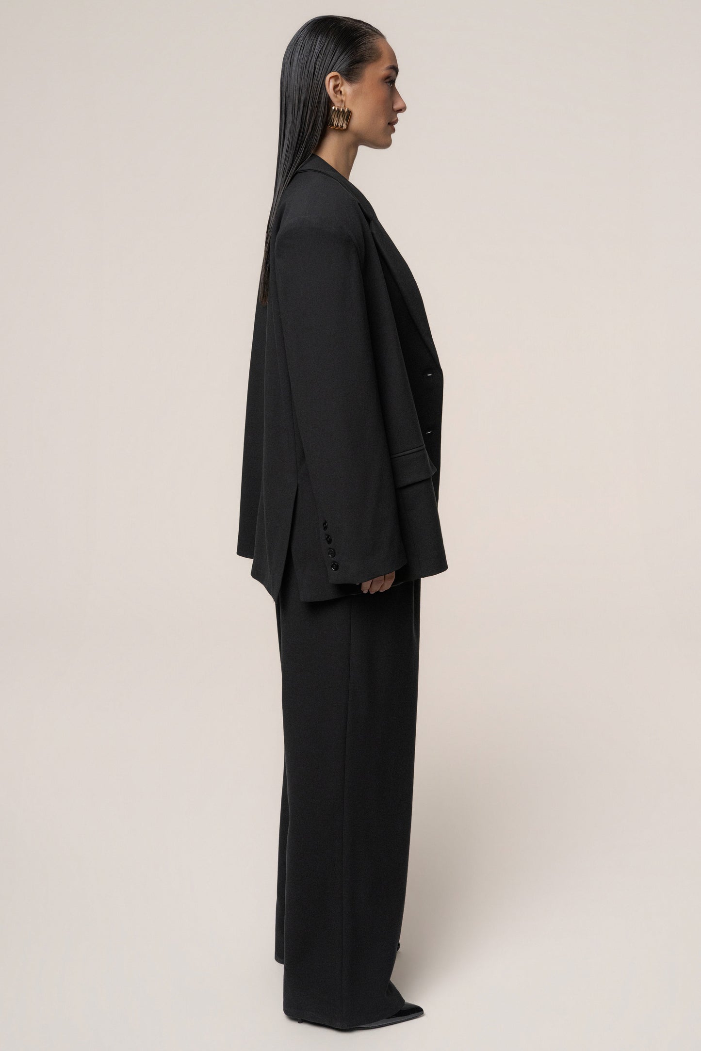 Black Core Standard Blazer JLUXLABEL