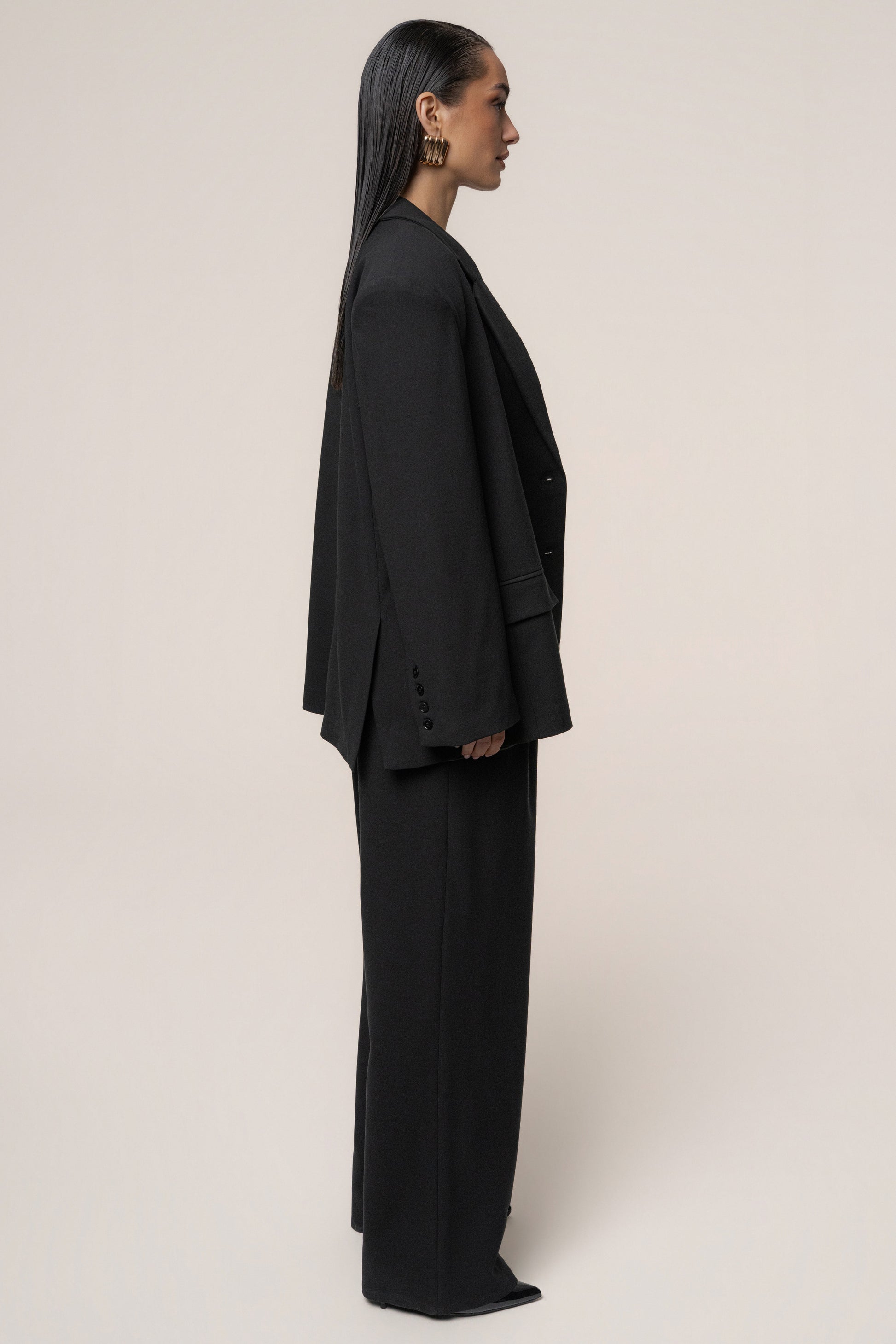 Black Core Standard Blazer JLUXLABEL