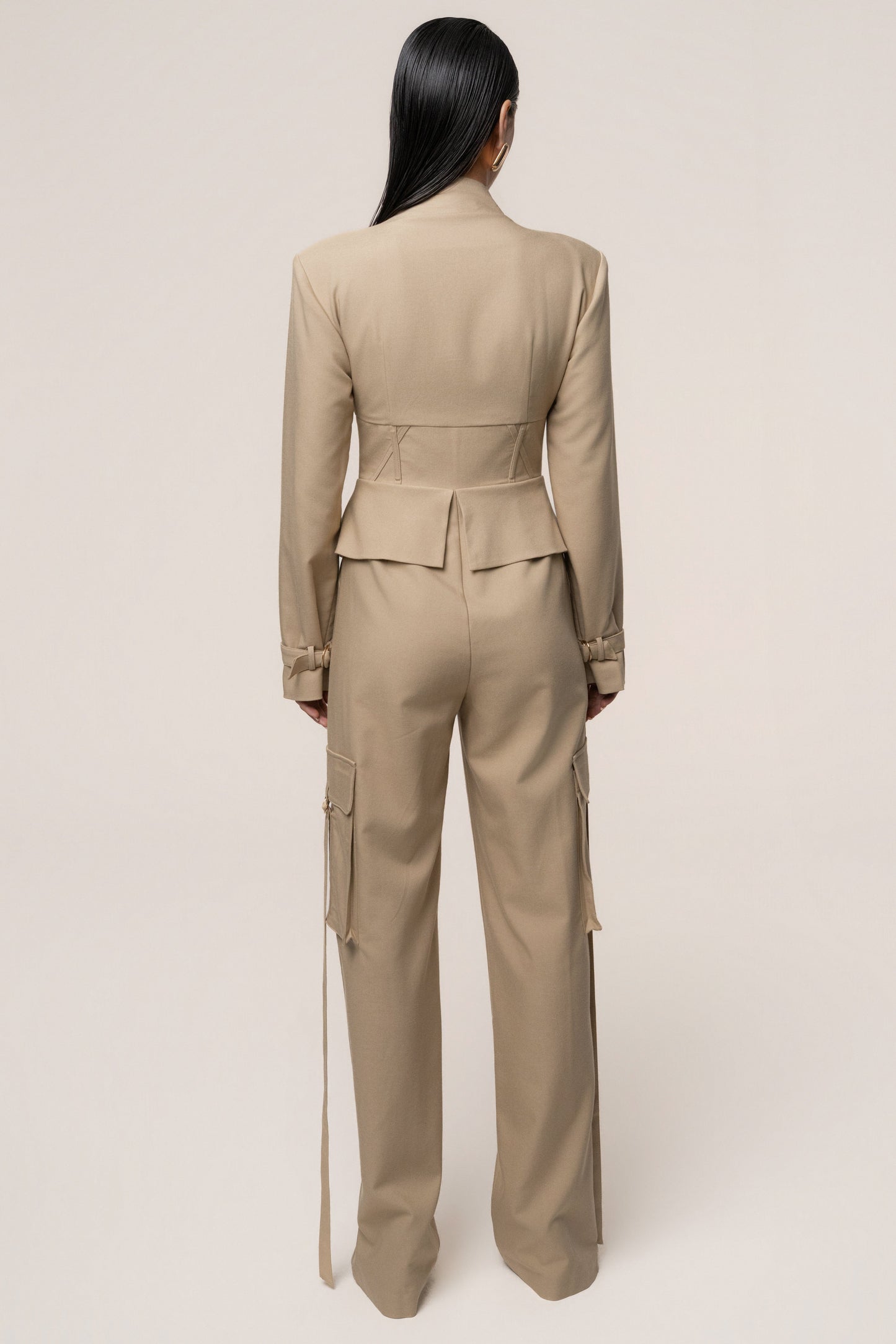 Stone Day Off Cargo Jumpsuit JLUXLABEL