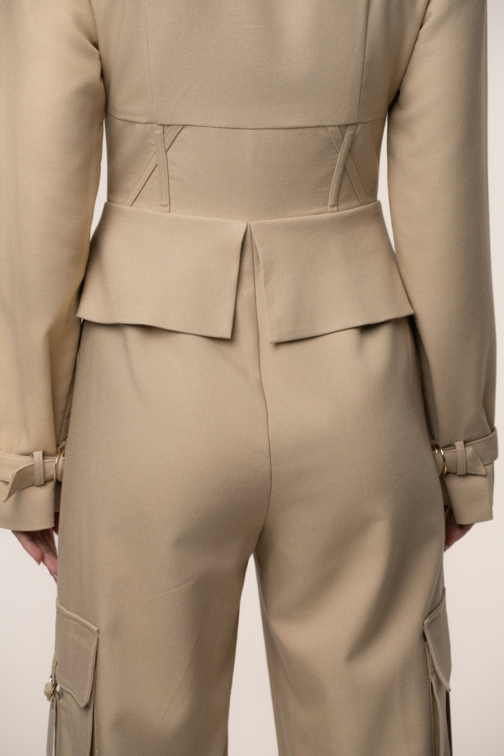 Stone Day Off Cargo Jumpsuit JLUXLABEL