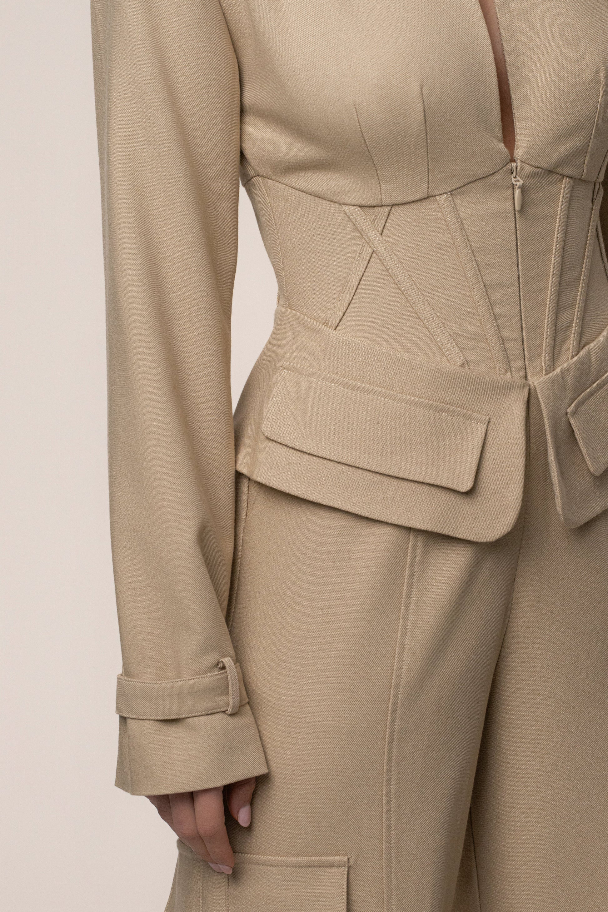 Stone Day Off Cargo Jumpsuit JLUXLABEL