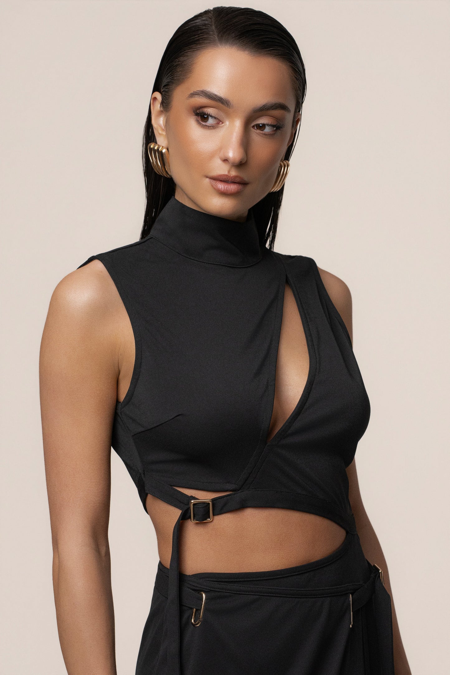 Black Behind The Scenes Dress JLUXLABEL