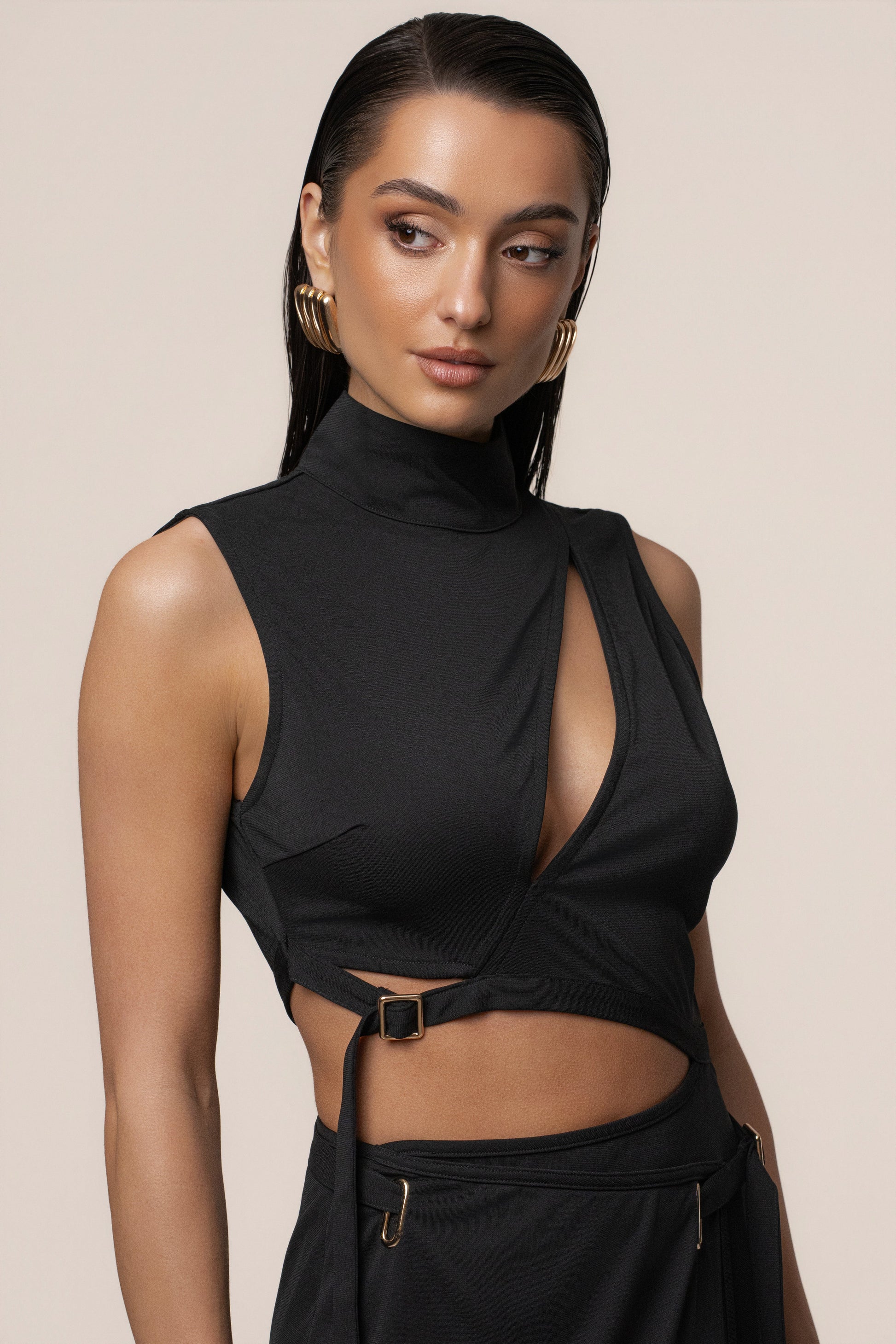Black Behind The Scenes Dress JLUXLABEL