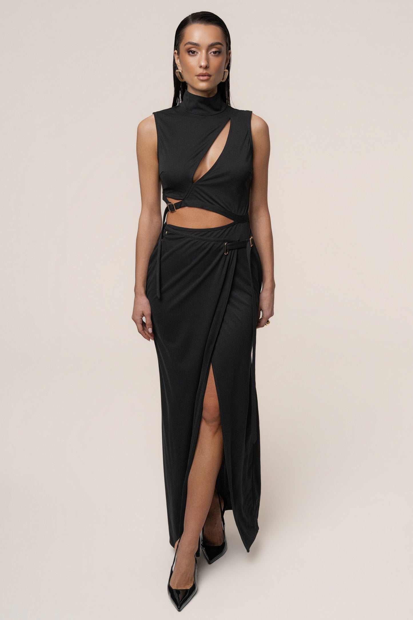 Black Behind The Scenes Dress JLUXLABEL