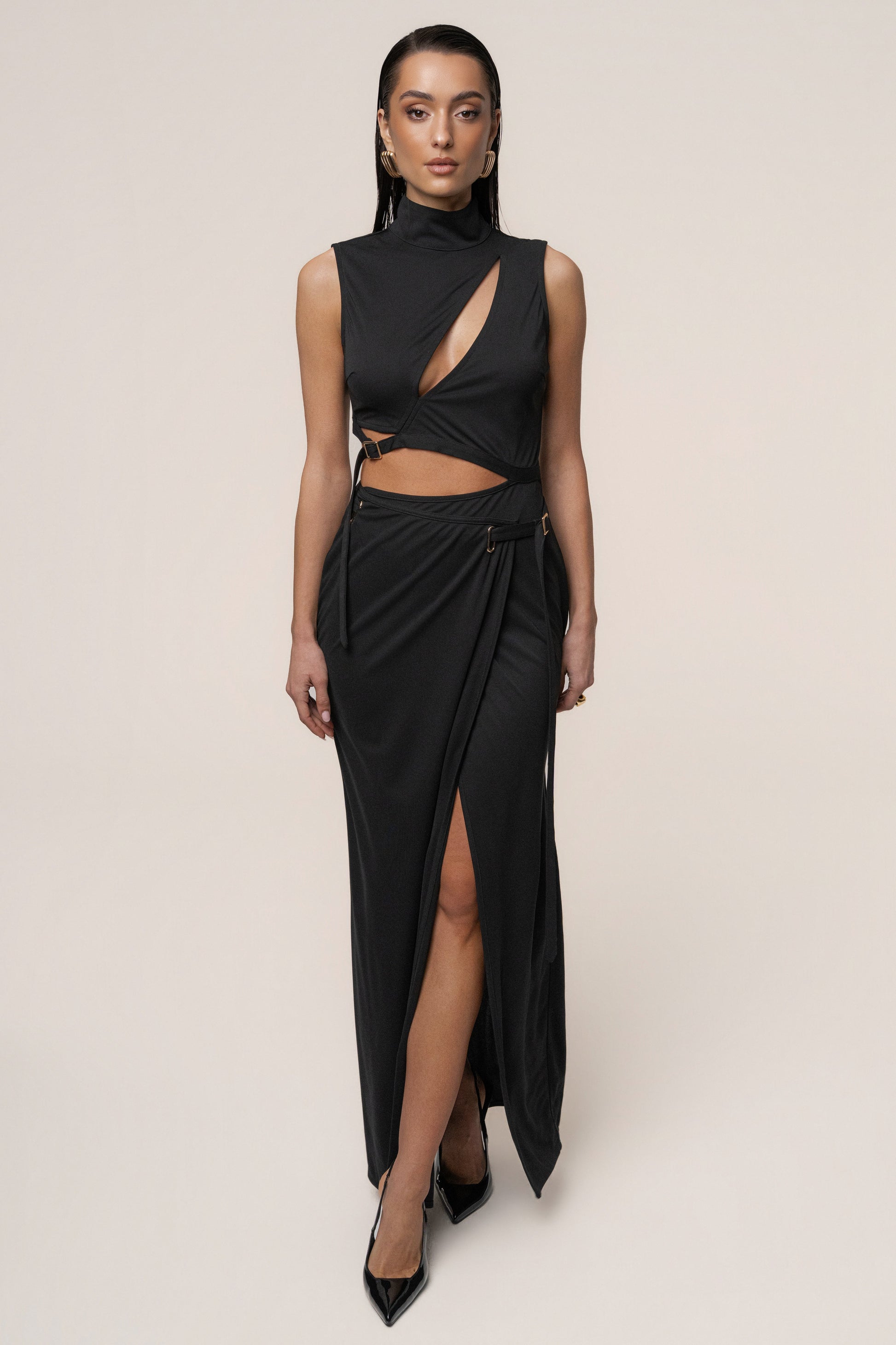 Black Behind The Scenes Dress JLUXLABEL