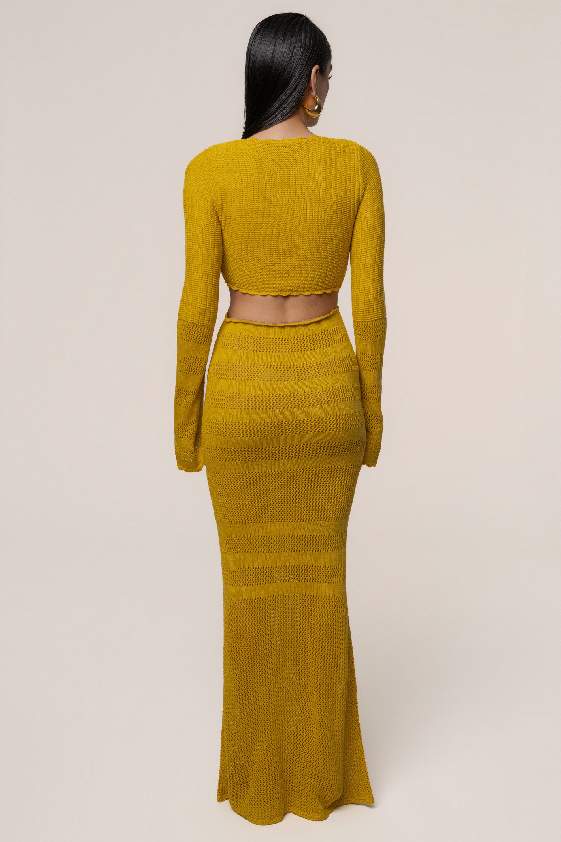 Yellow Blossom Haven Maxi Dress JLUXLABEL
