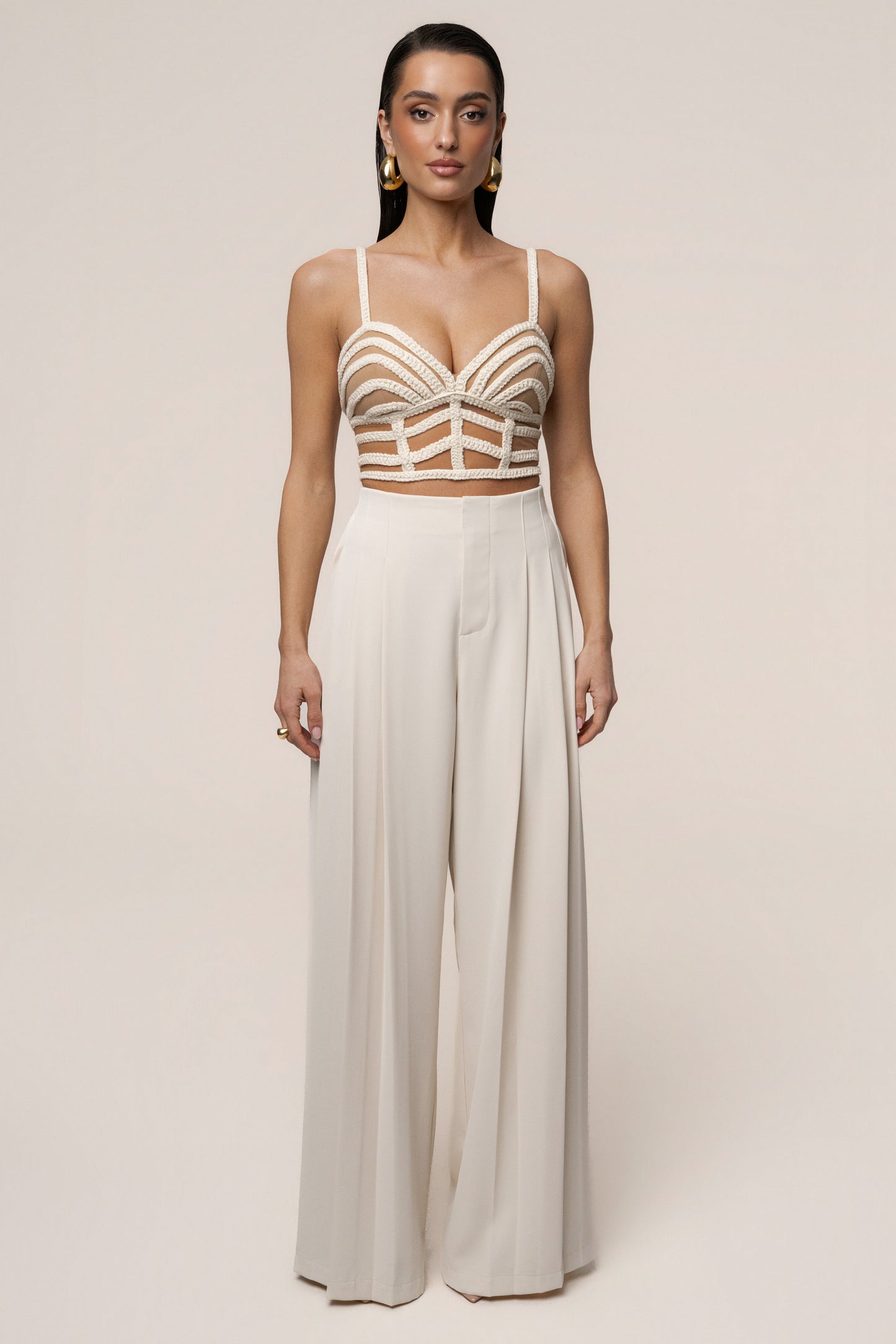 Ivory Serenity Bay Top JLUXLABEL