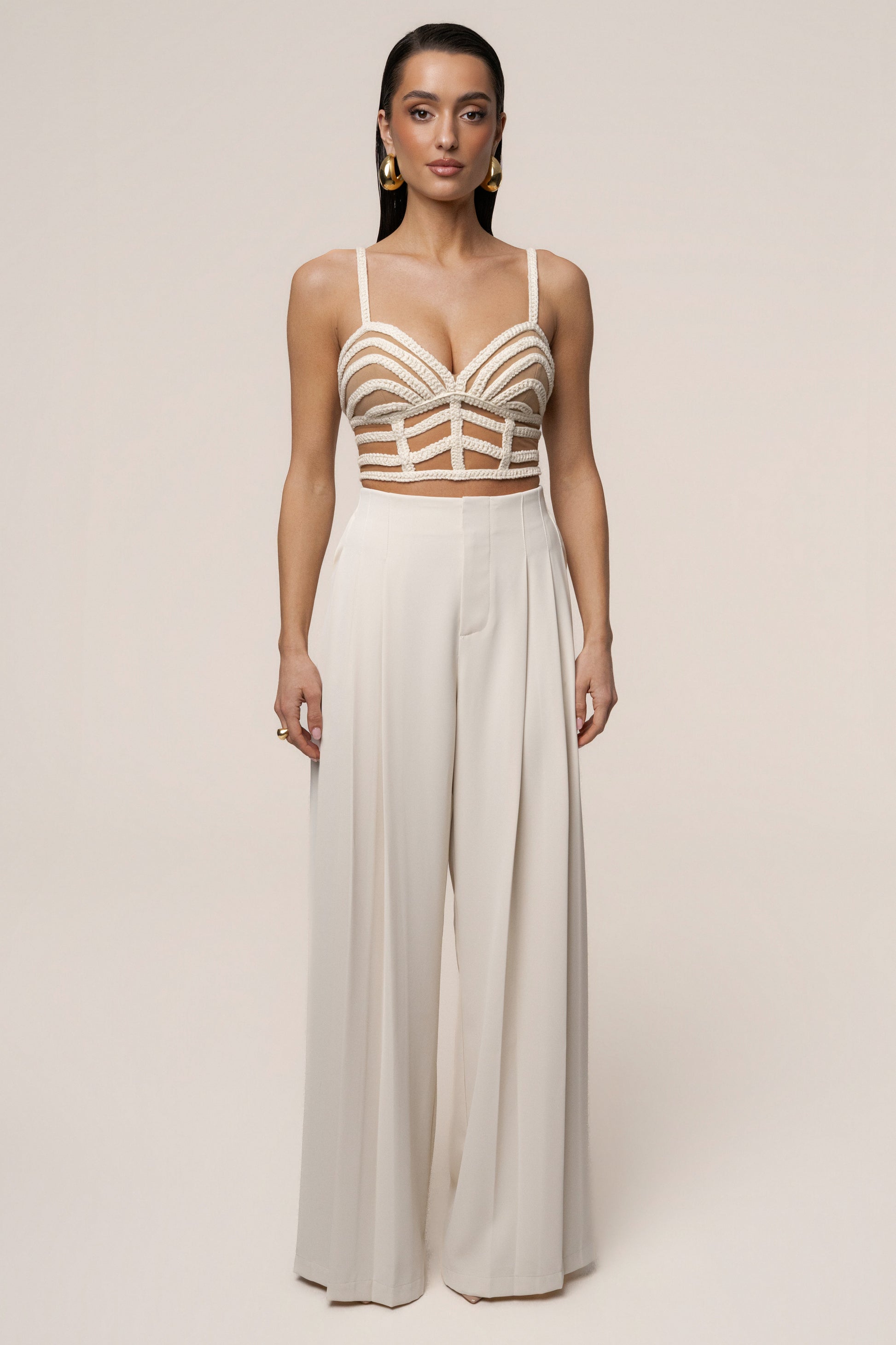 Ivory Serenity Bay Top JLUXLABEL
