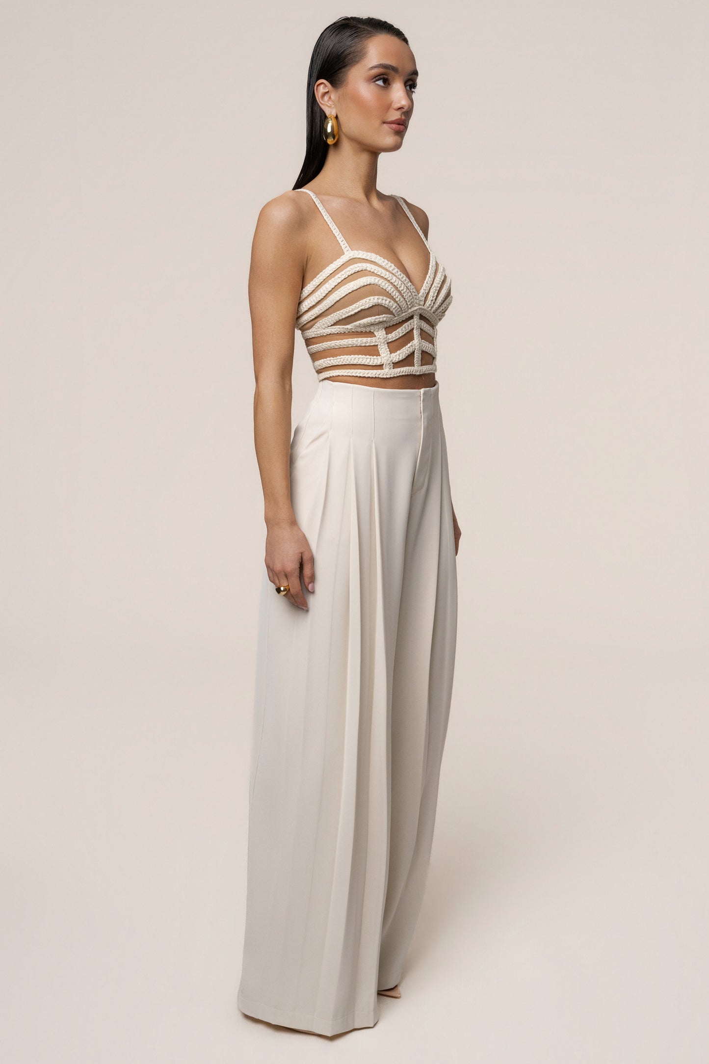 Ivory Serenity Bay Top JLUXLABEL