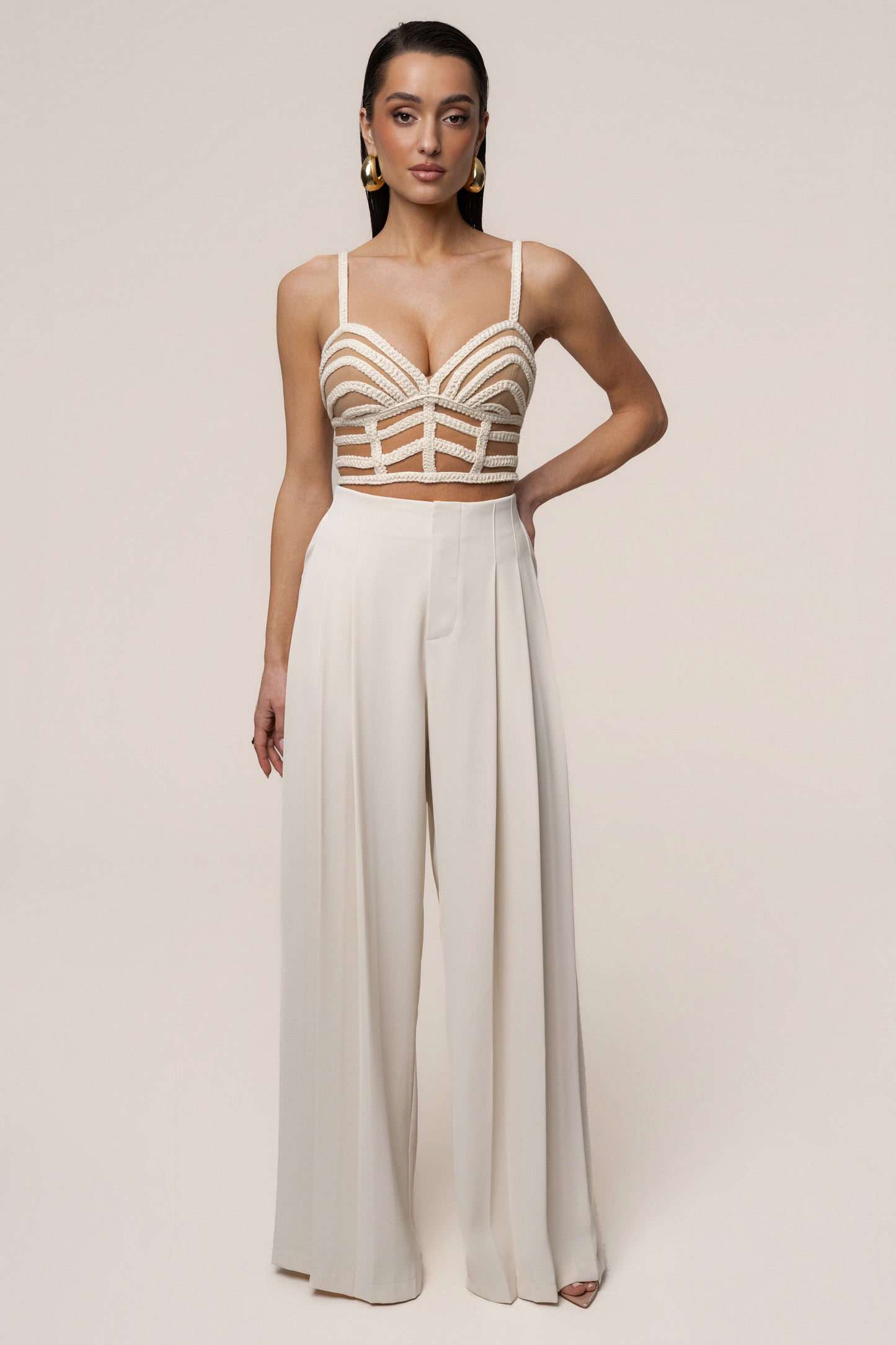 Ivory Serenity Bay Top JLUXLABEL