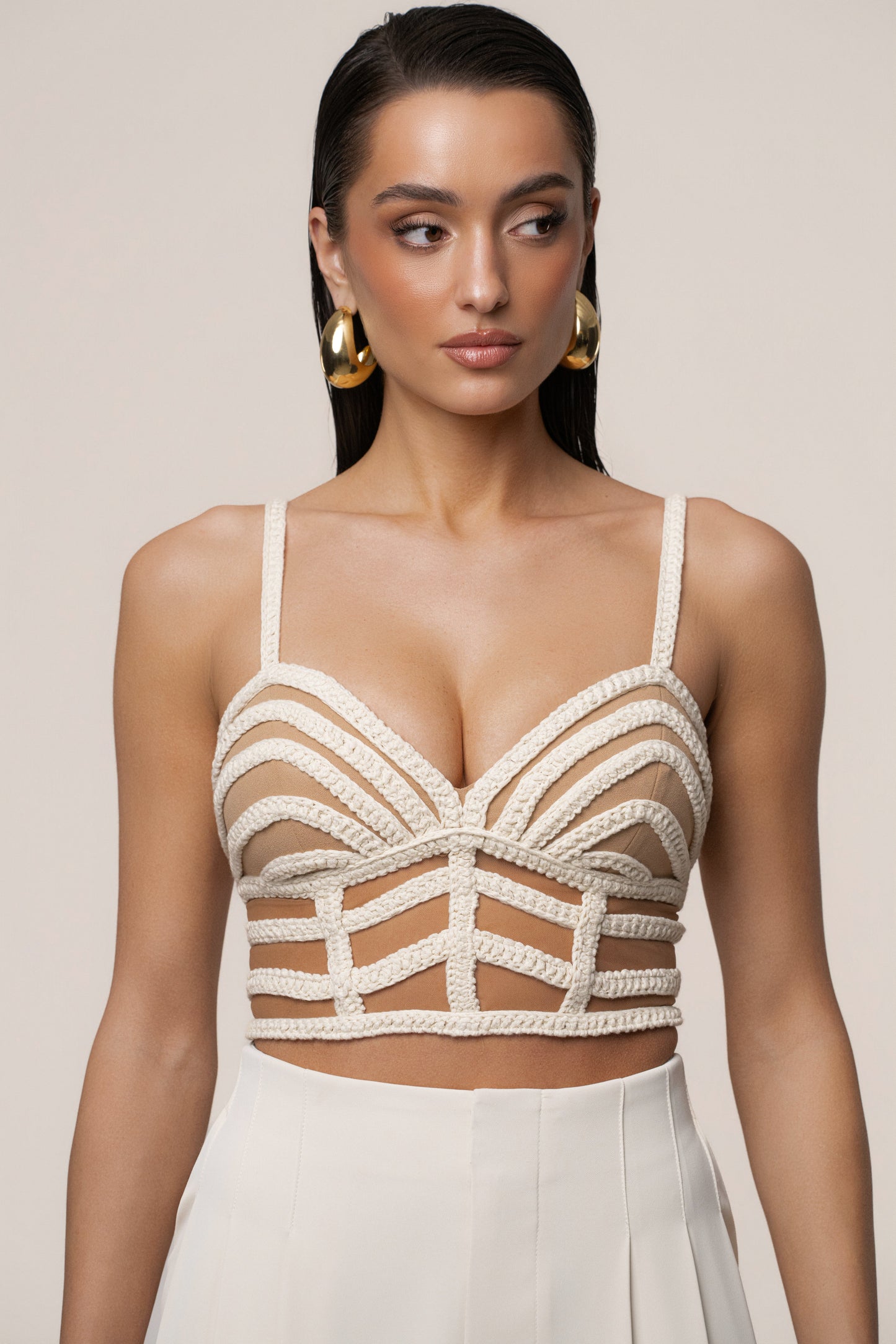 Ivory Serenity Bay Top JLUXLABEL
