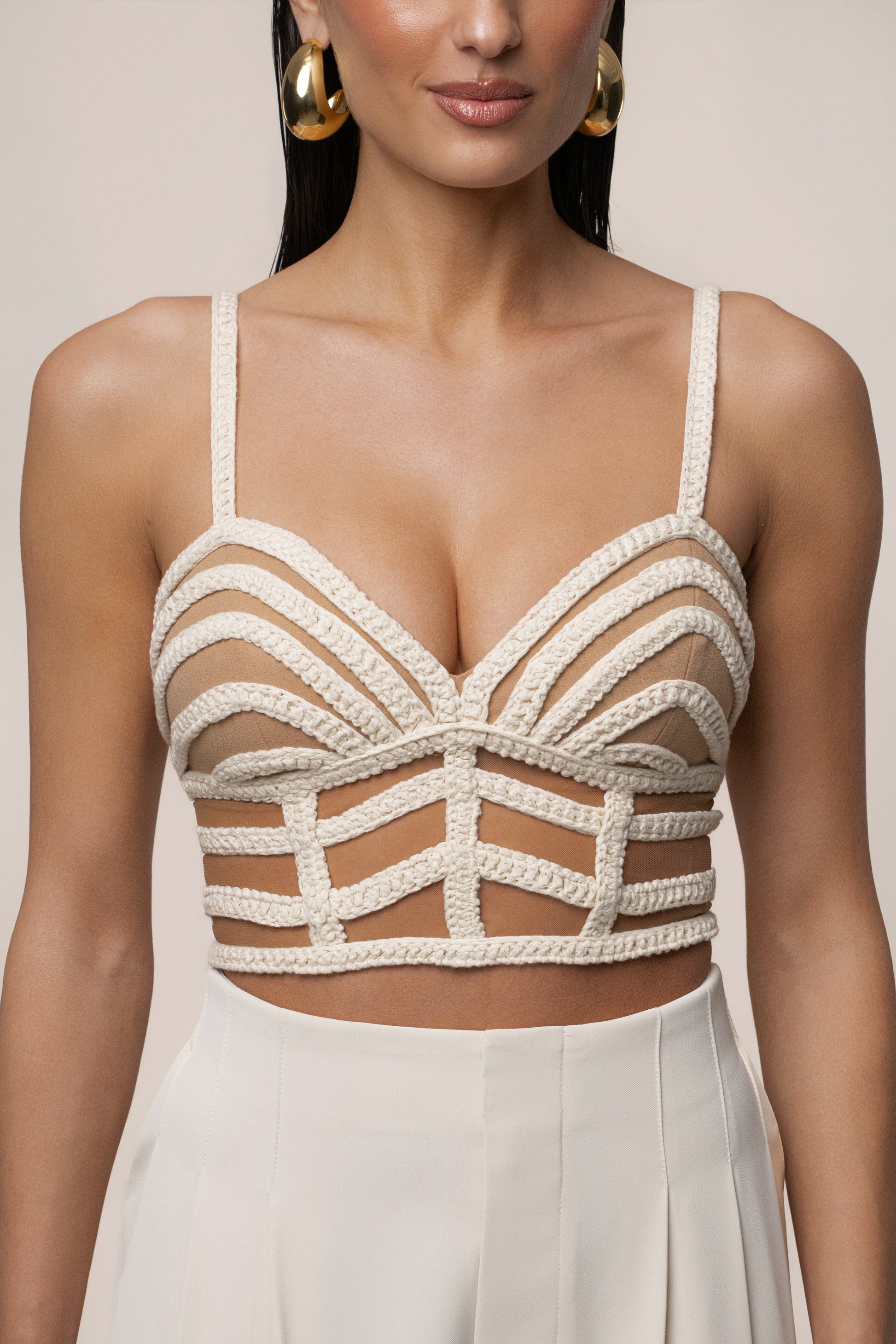 Ivory Serenity Bay Top JLUXLABEL