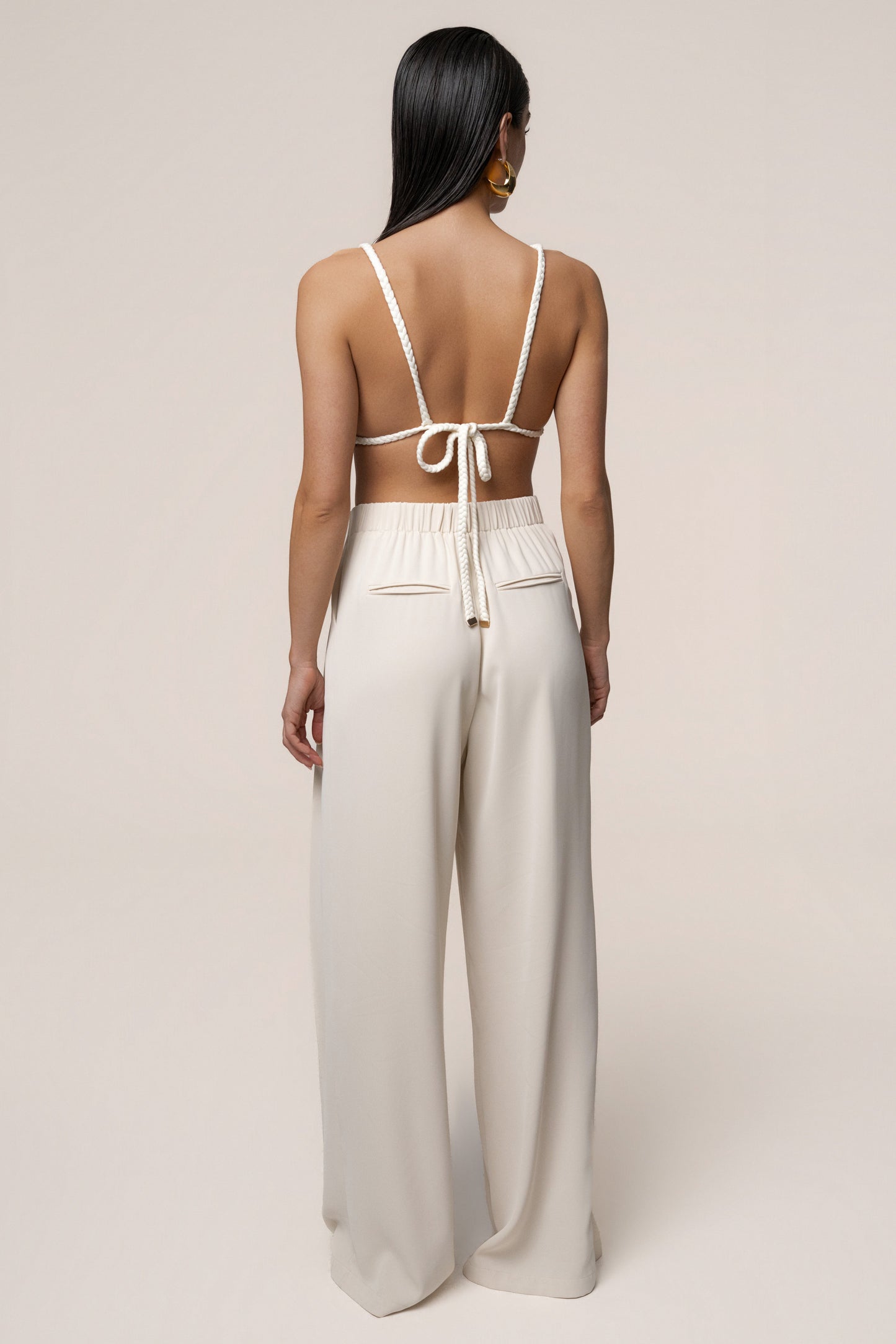 Ivory Sofie Braided Top JLUXLABEL