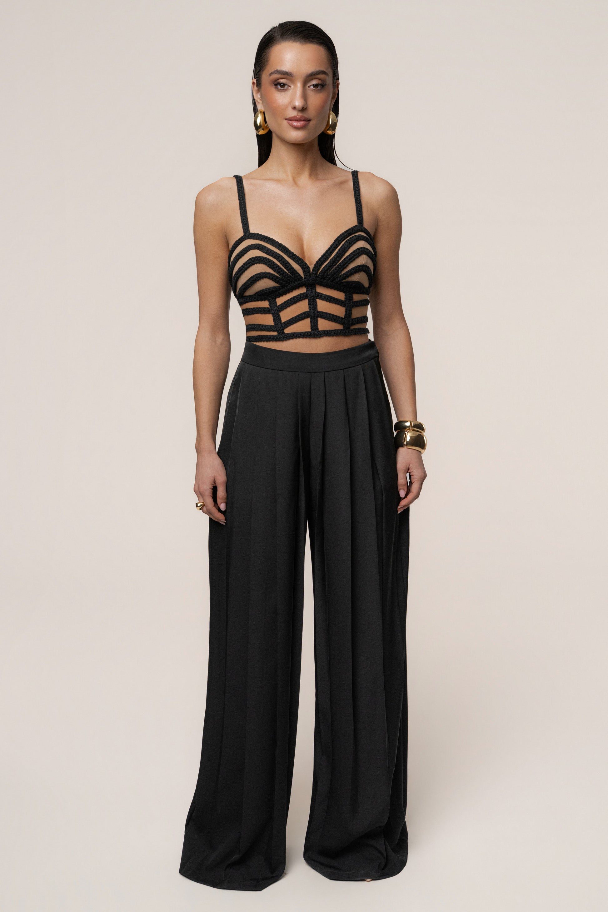 Black Serenity Bay Top JLUXLABEL