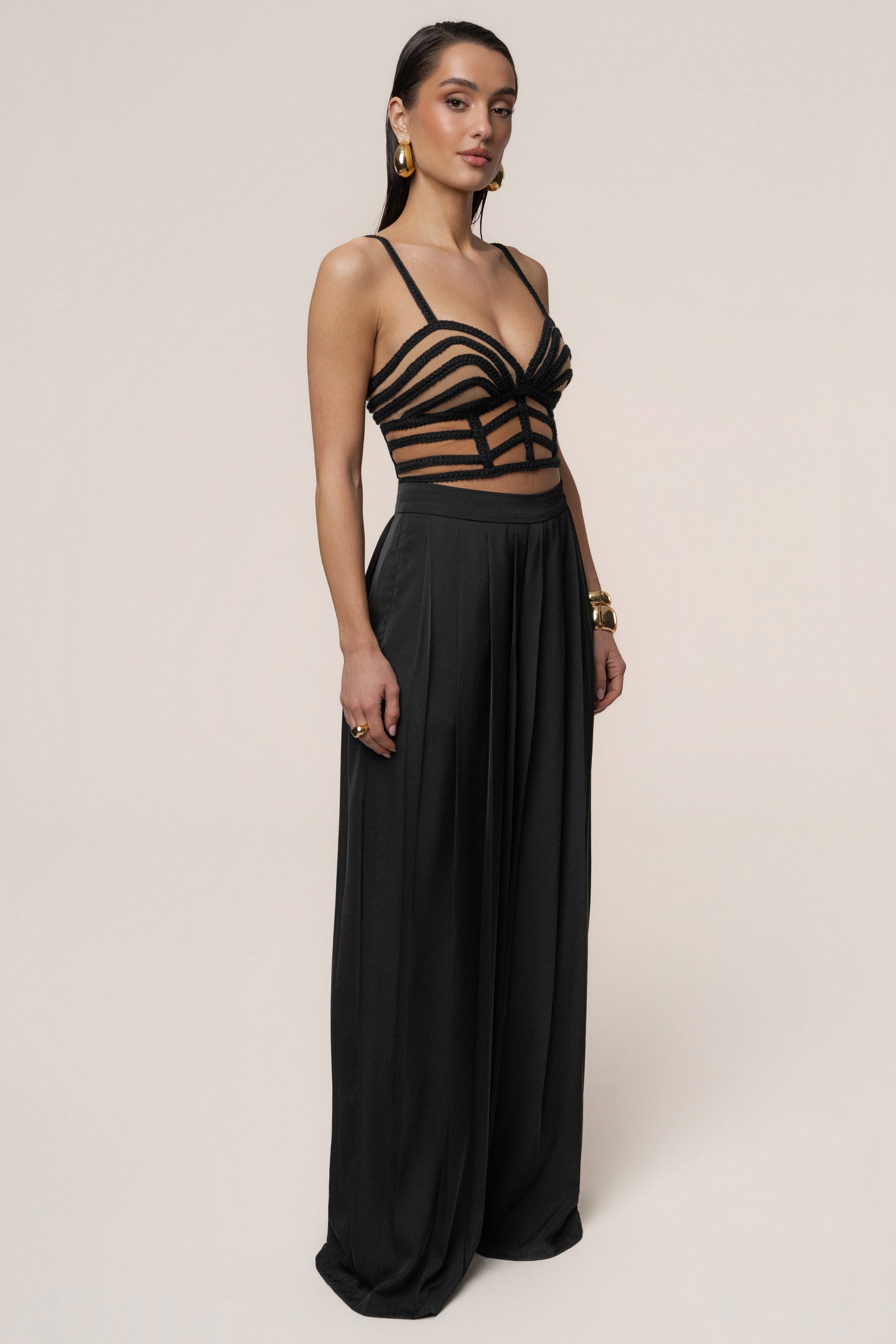 Black Serenity Bay Top JLUXLABEL