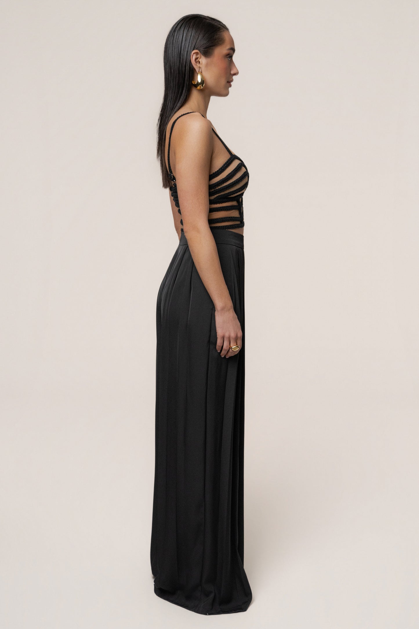 Black Serenity Bay Top JLUXLABEL