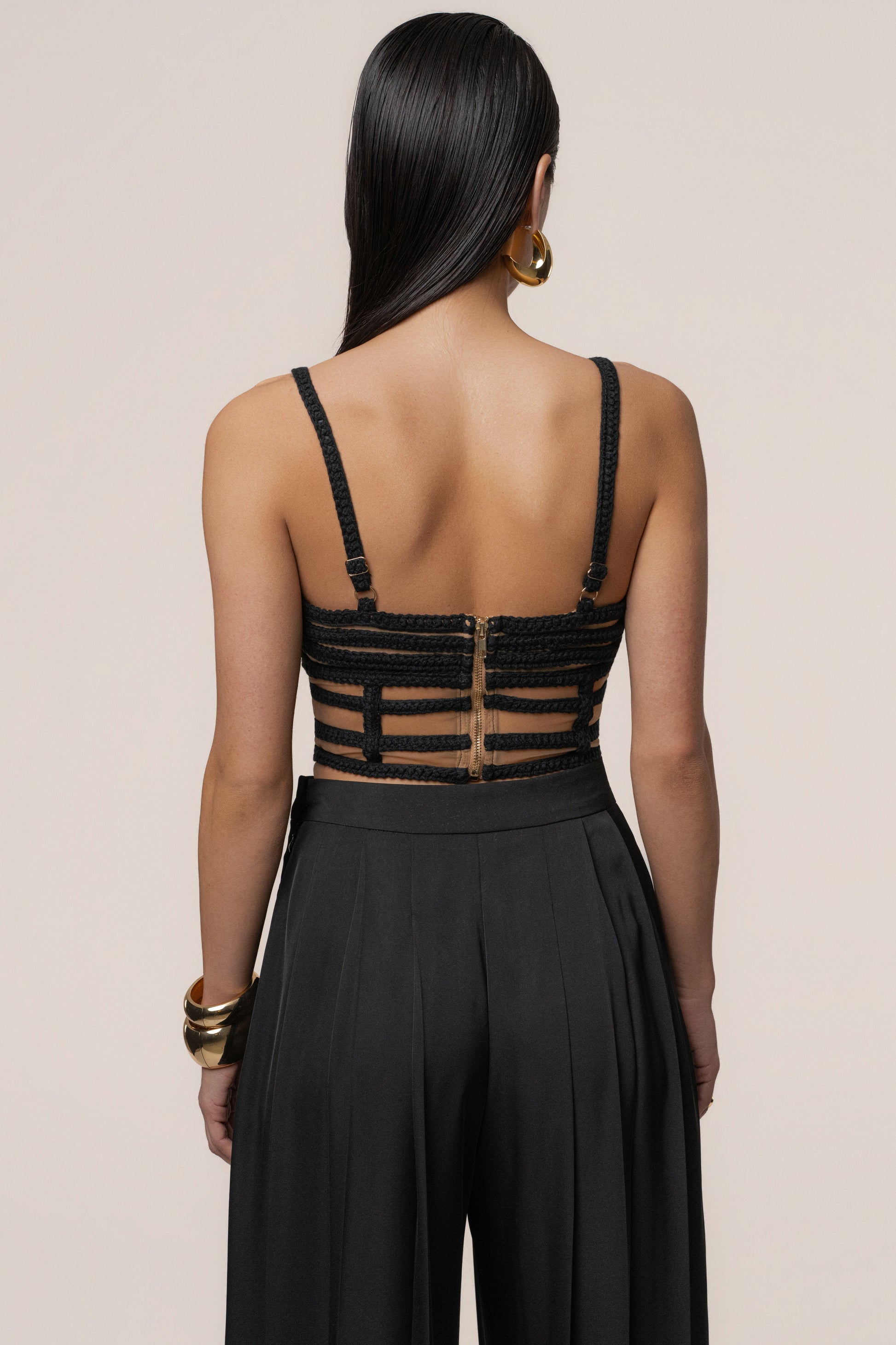 Black Serenity Bay Top JLUXLABEL