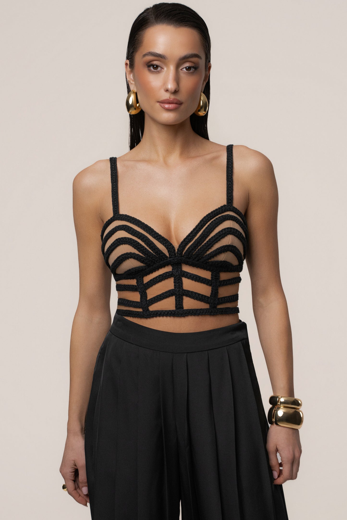 Black Serenity Bay Top JLUXLABEL