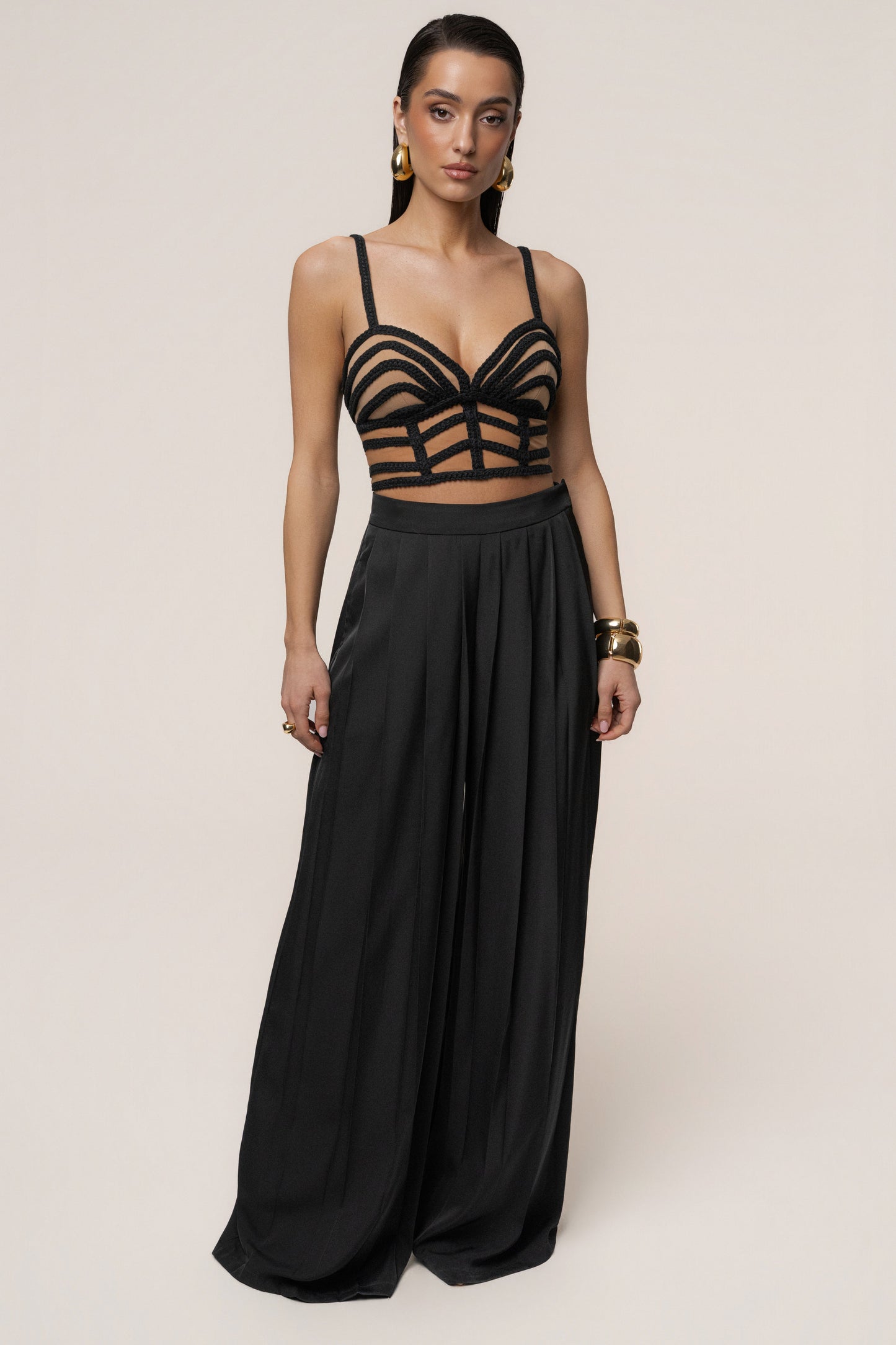 Black Serenity Bay Top JLUXLABEL