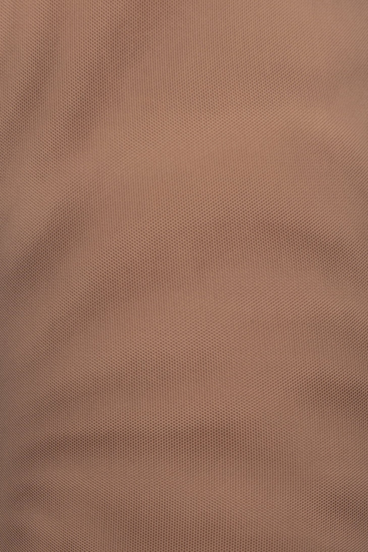 Beige Nina Mesh Pants JLUXLABEL