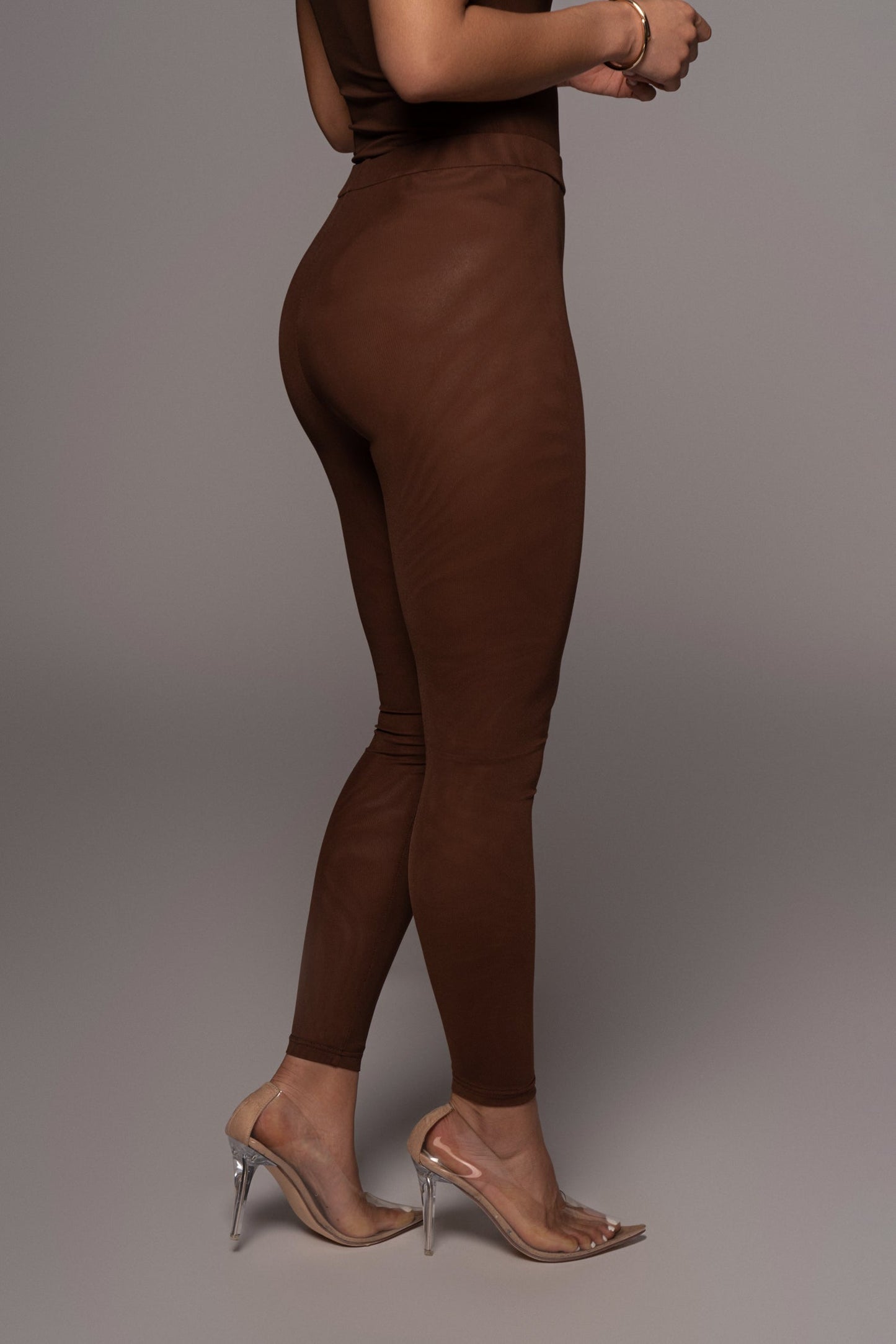 Chocolate Nina Mesh Pants JLUXLABEL