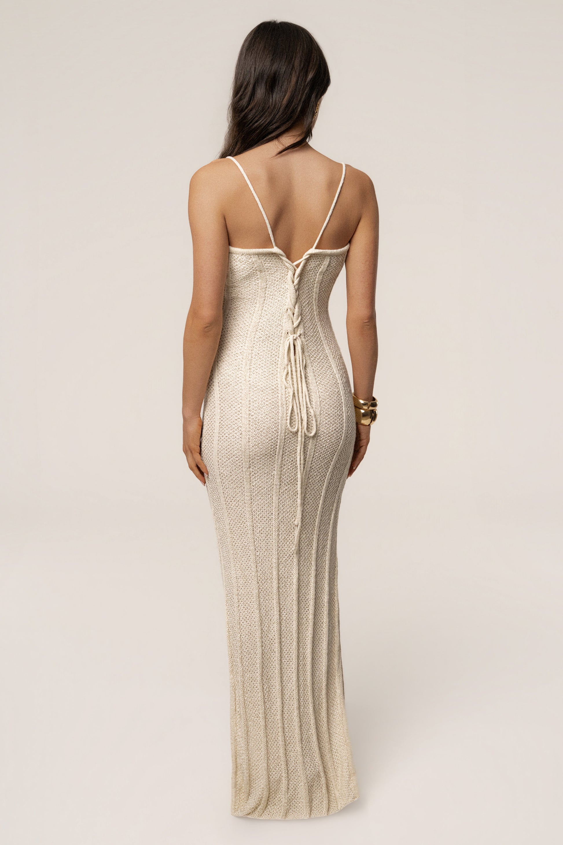 Ivory Cabana Views Crochet Dress JLUXLABEL