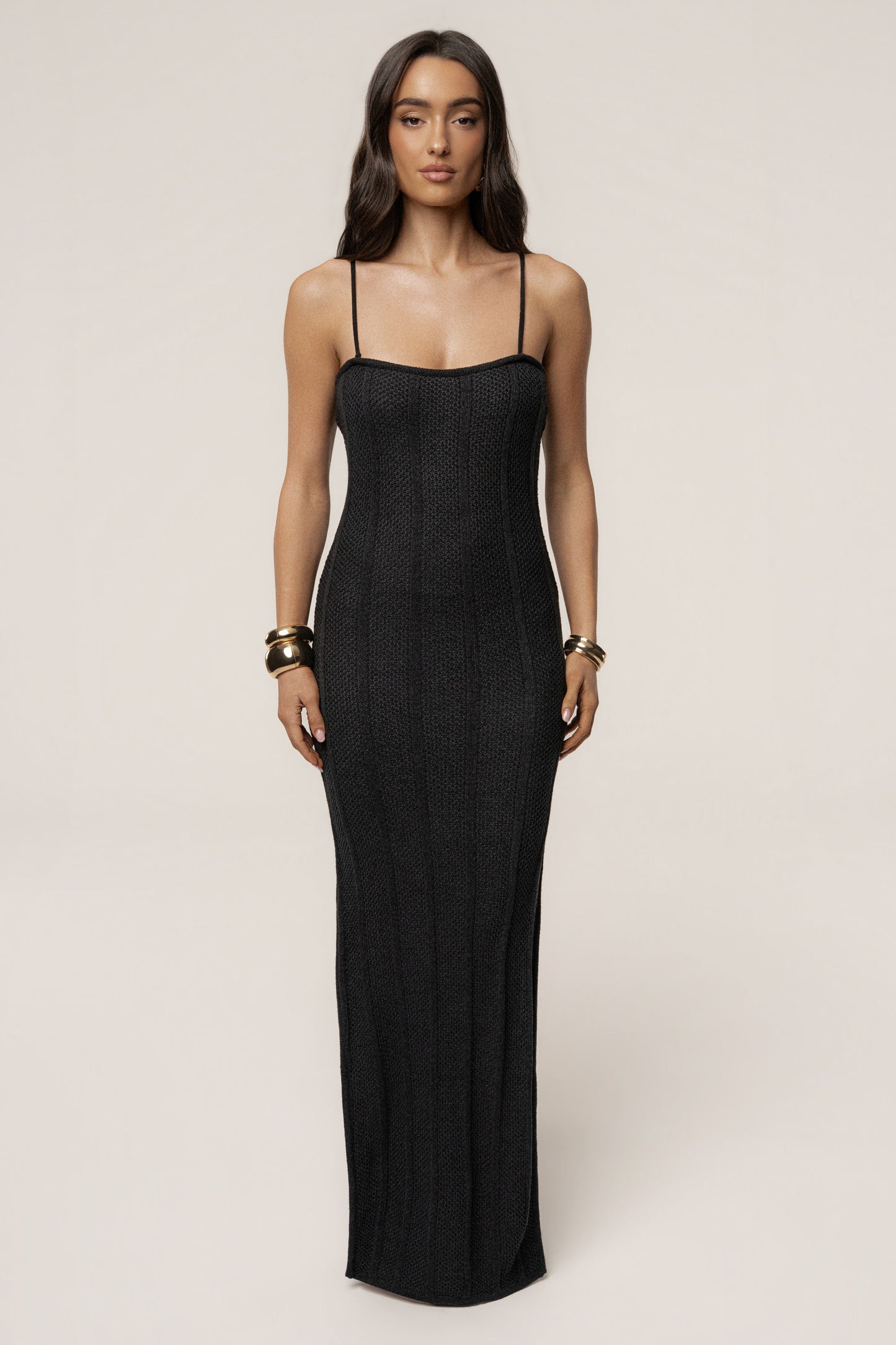 Black Cabana Views Crochet Dress JLUXLABEL