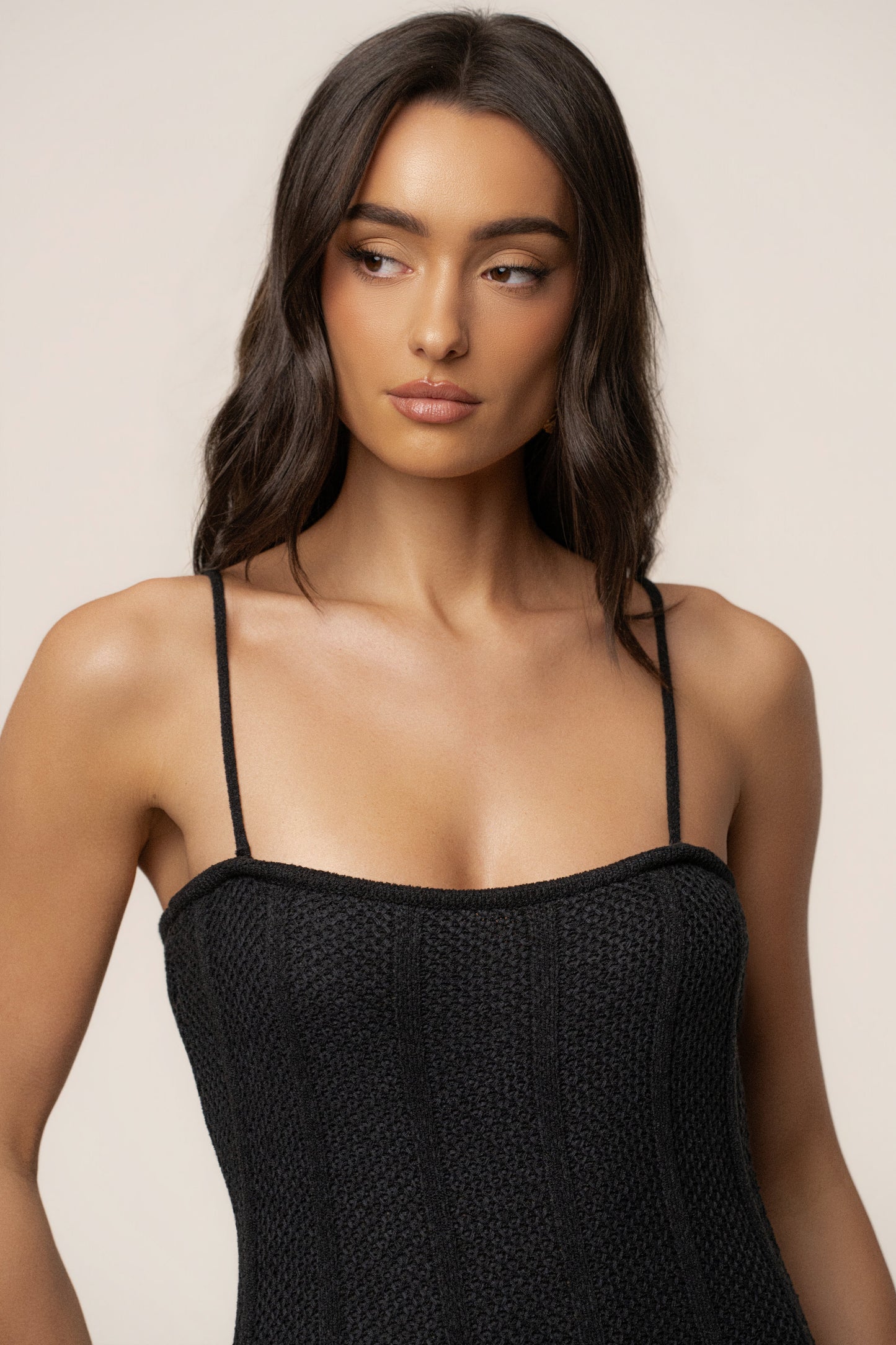 Black Cabana Views Crochet Dress JLUXLABEL