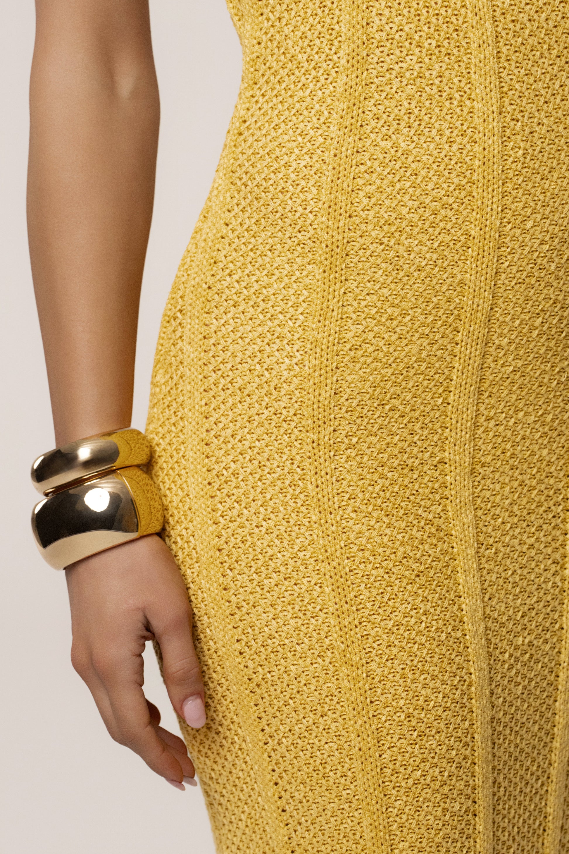 Yellow Cabana Views Crochet Dress JLUXLABEL