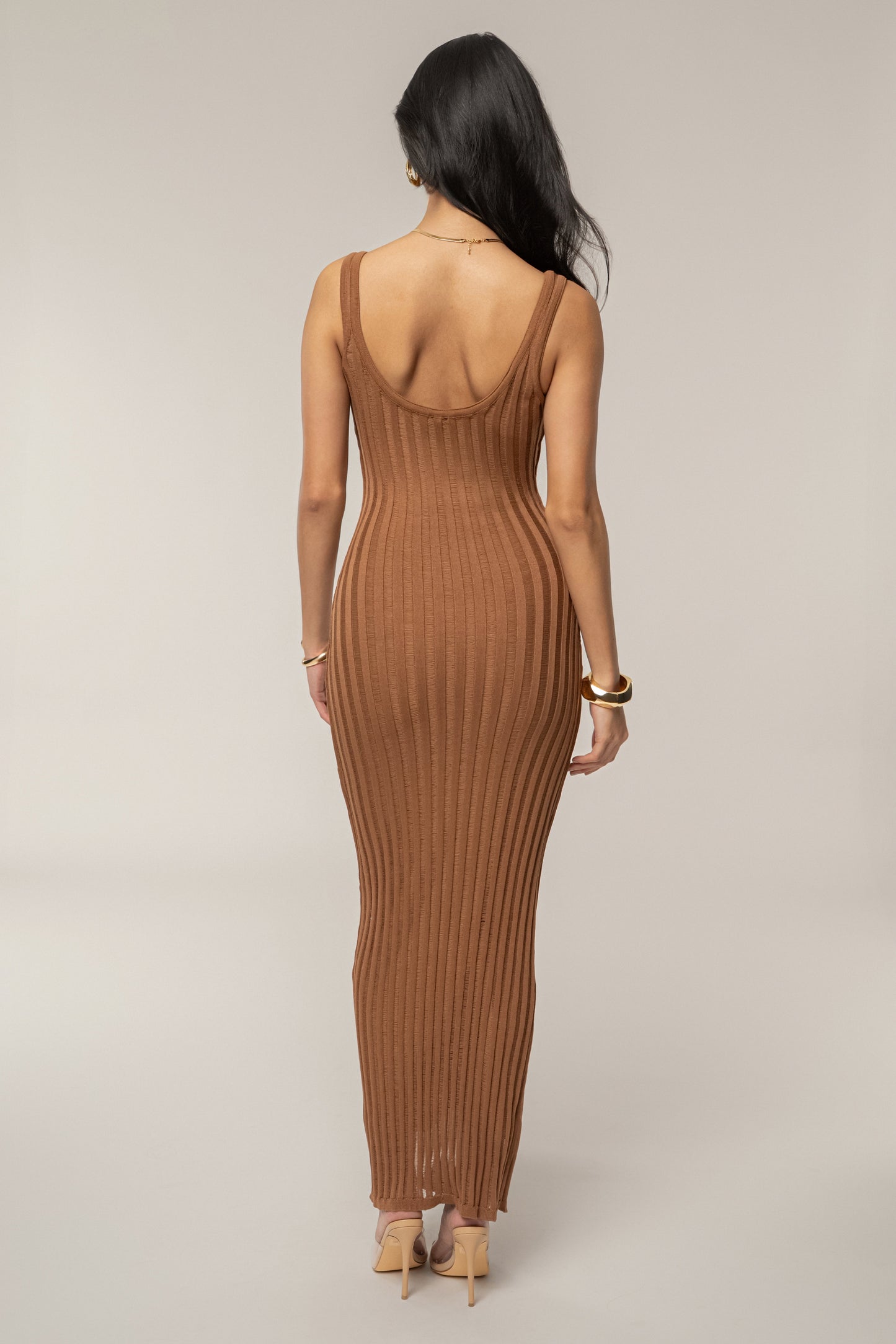 Pecan Beverly Hills Maxi Dress JLUXLABEL
