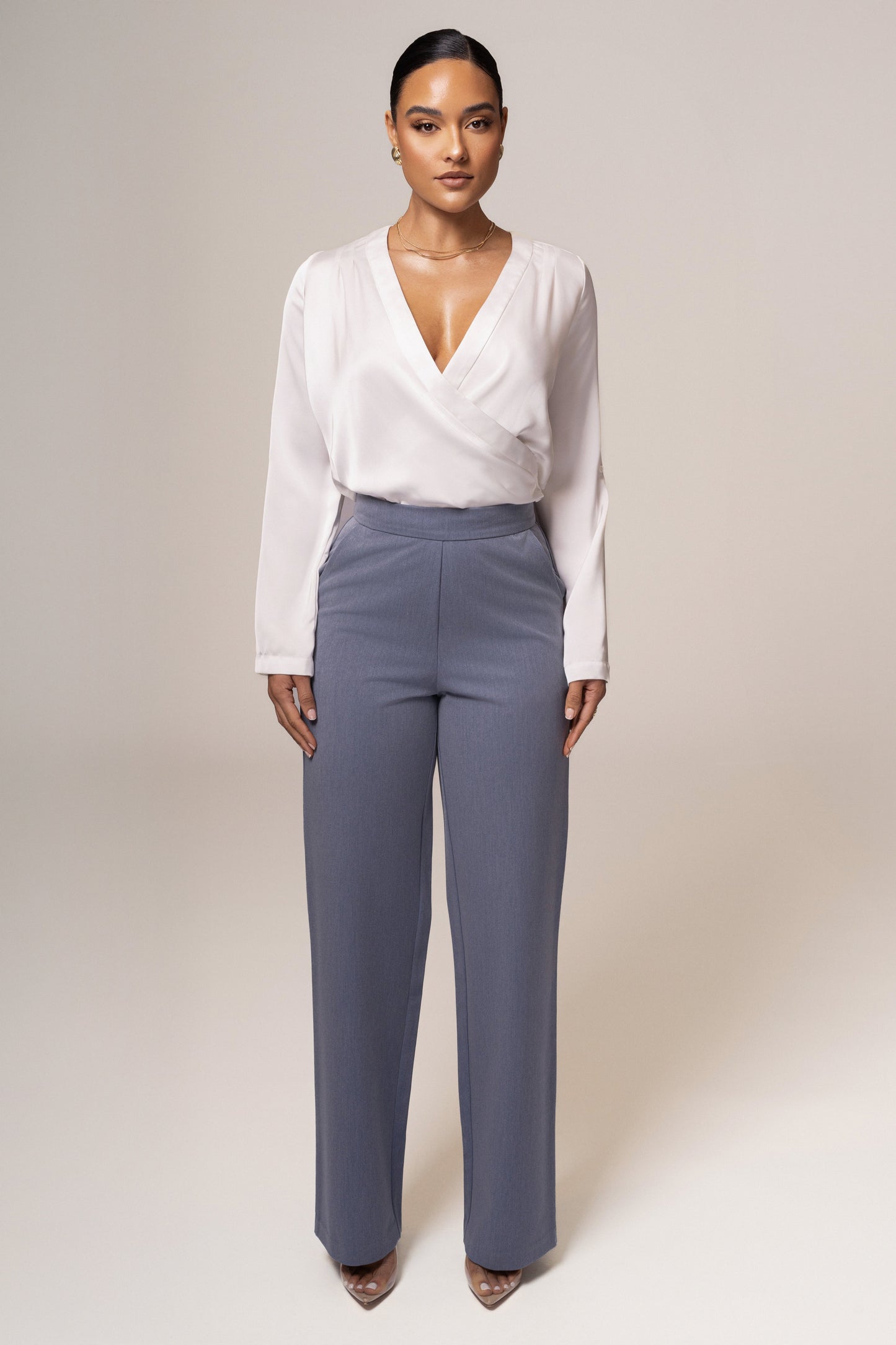 Denim Status Belted Pants JLUXLABEL