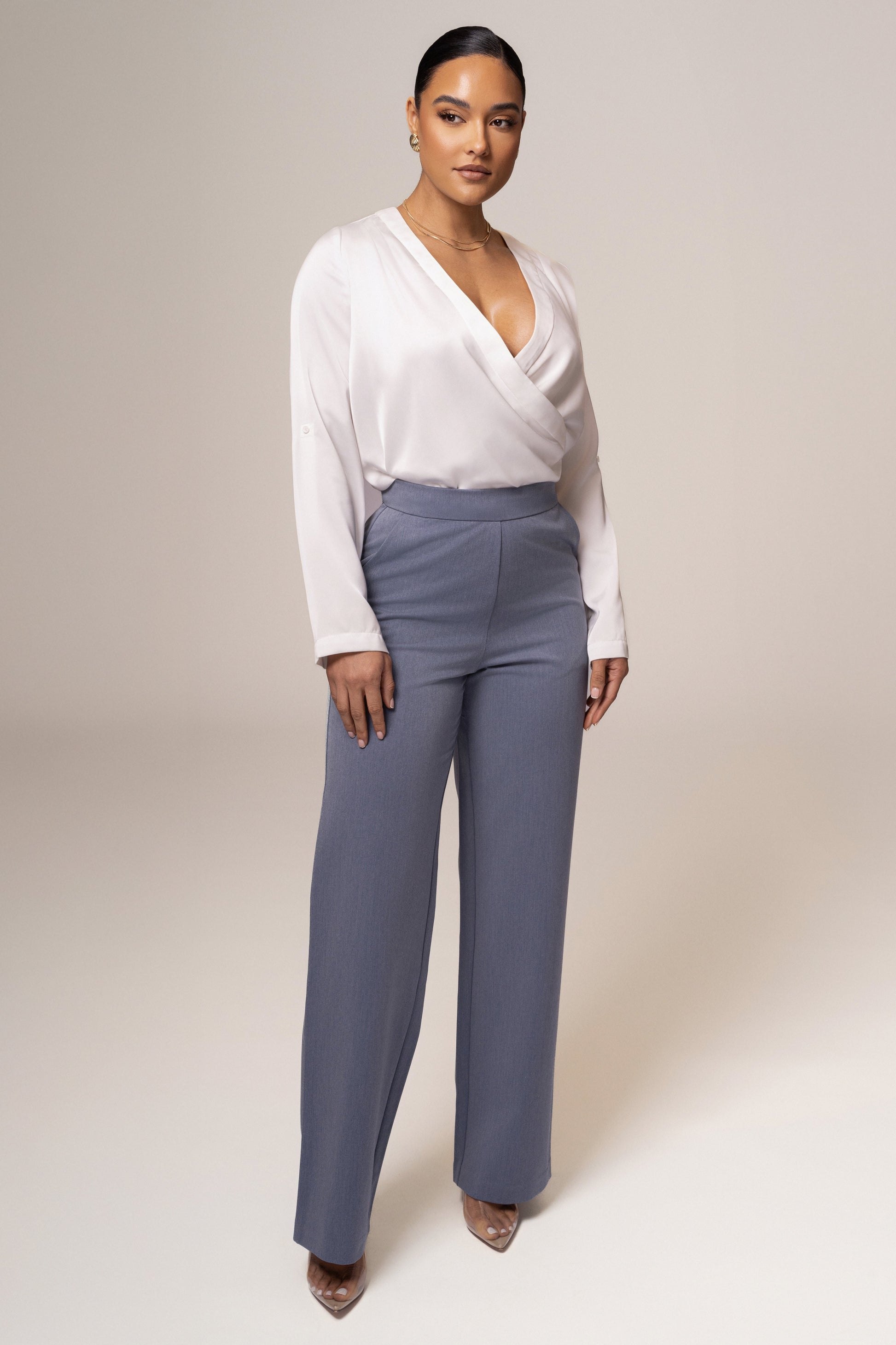 Denim Status Belted Pants JLUXLABEL