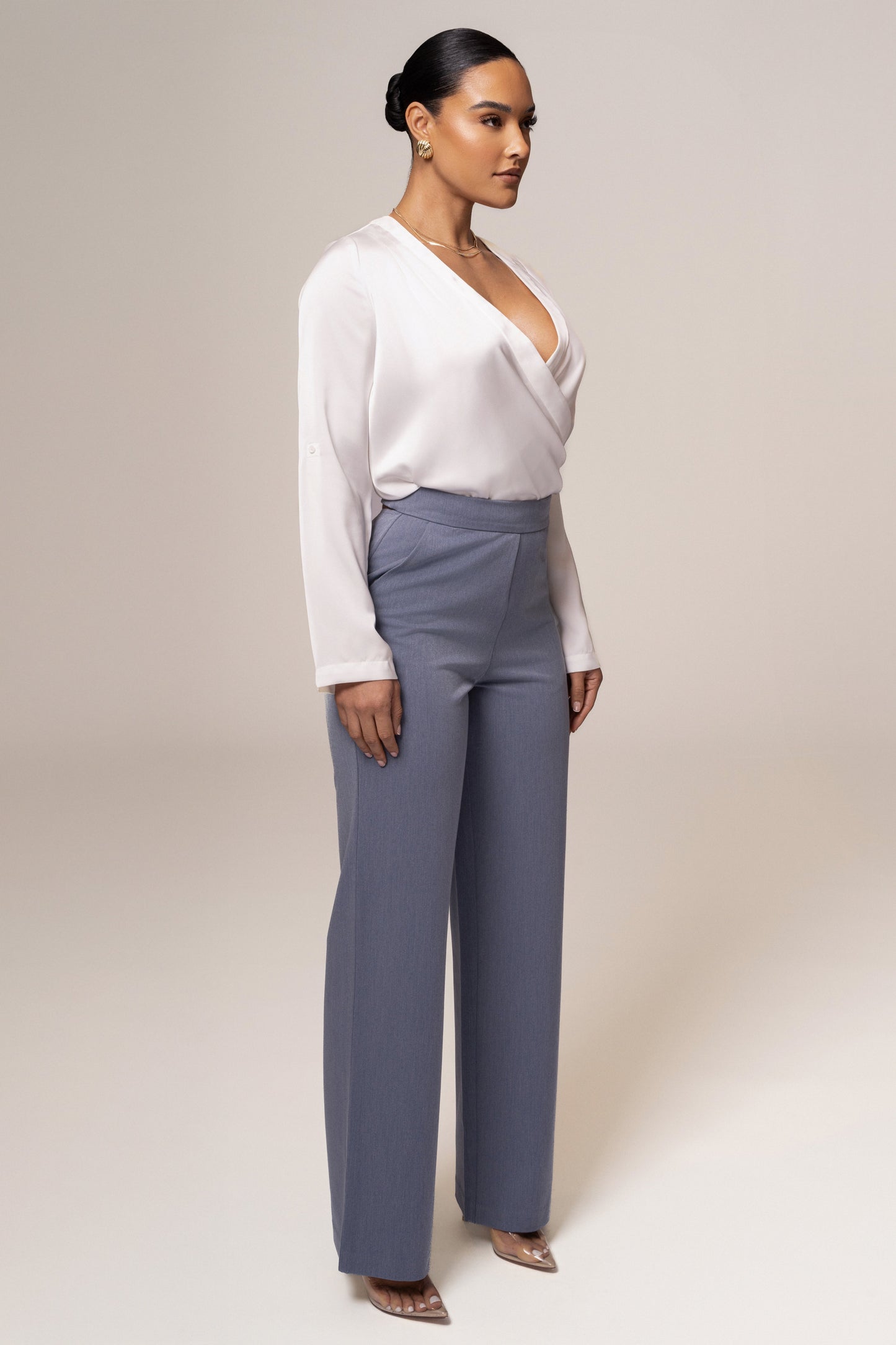 Denim Status Belted Pants JLUXLABEL