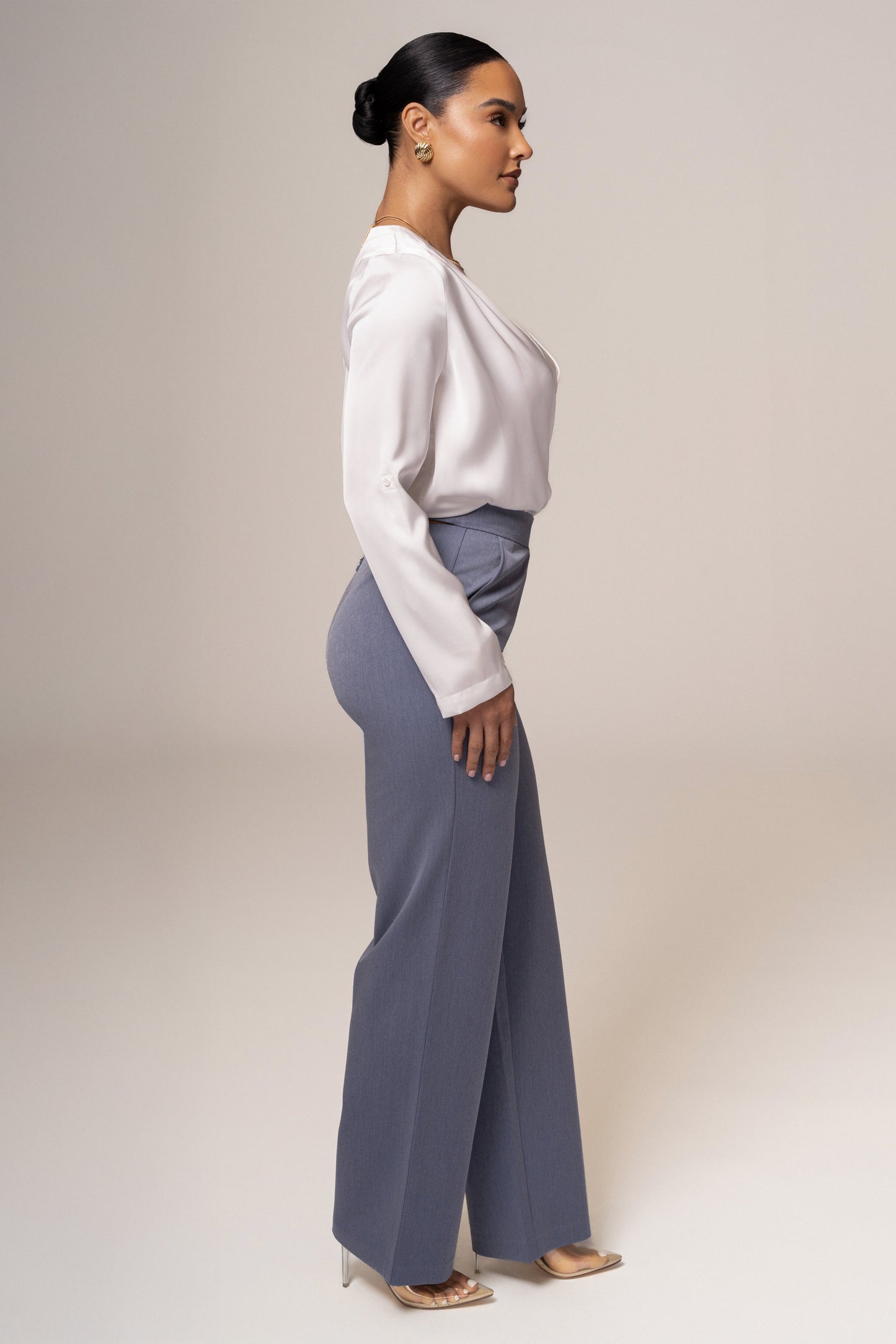 Denim Status Belted Pants JLUXLABEL