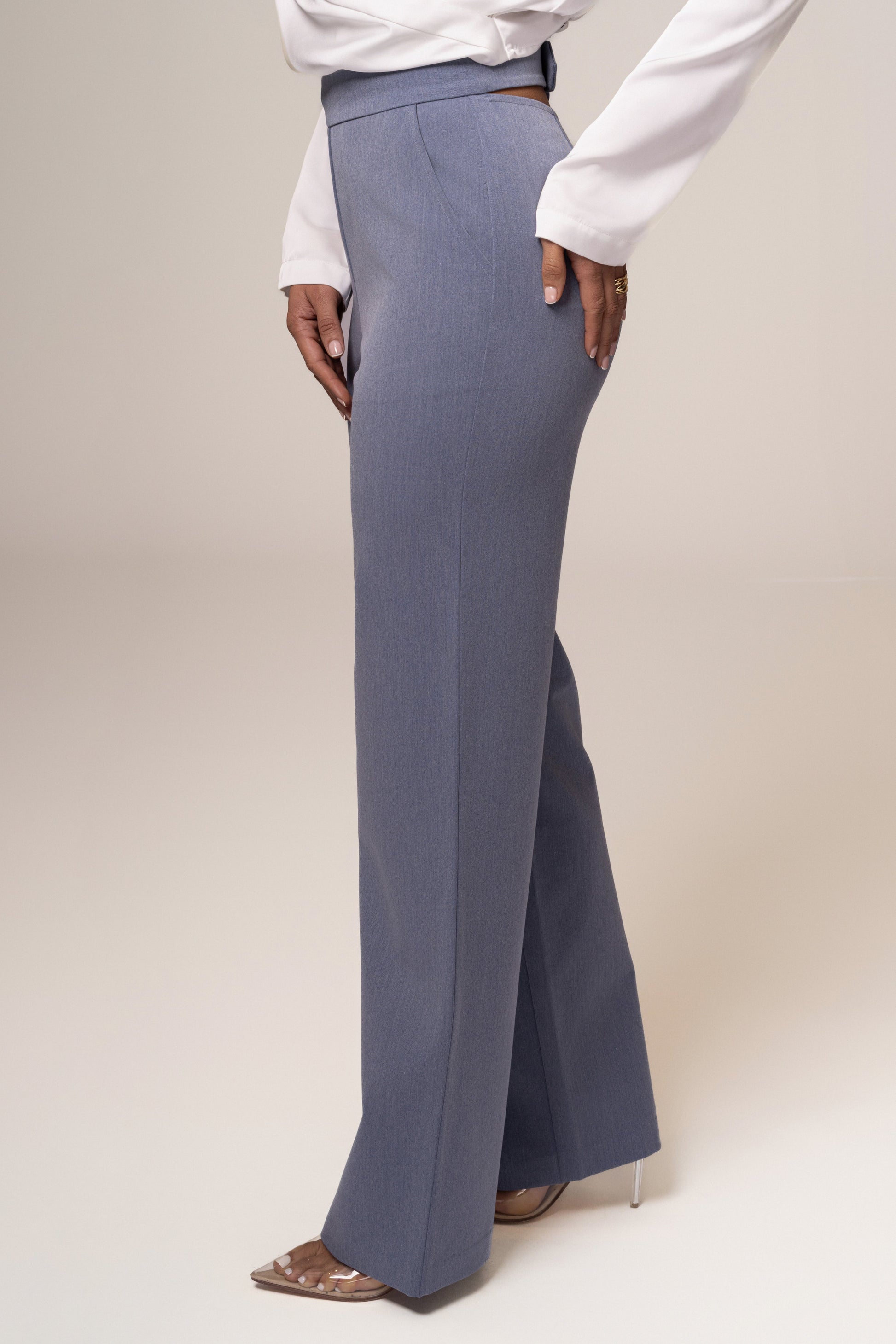 Denim Status Belted Pants JLUXLABEL