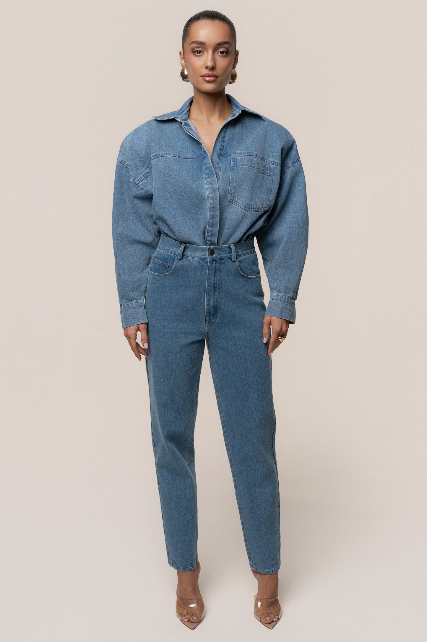 Medium Wash Roesia Jeans JLUXLABEL