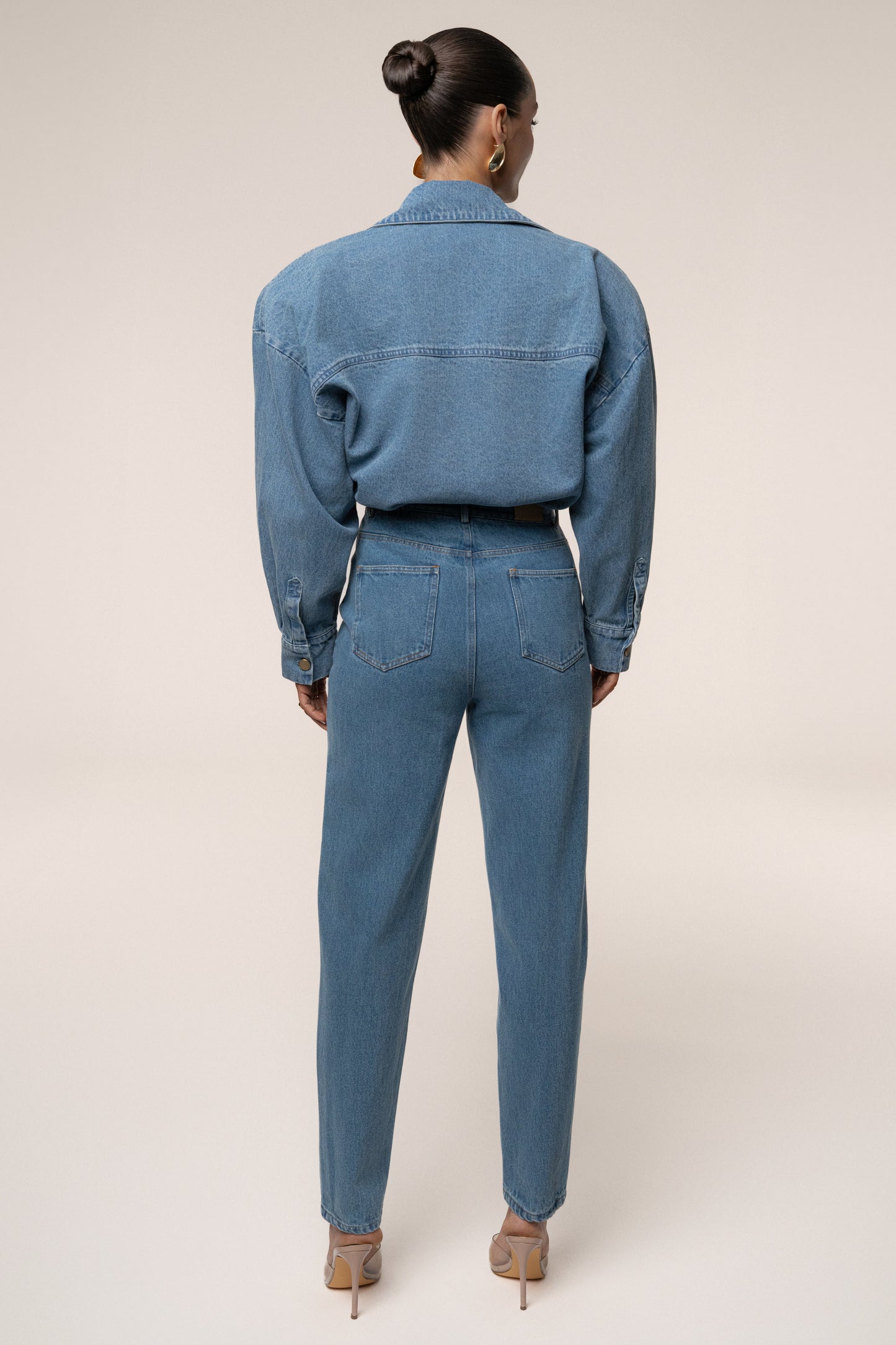 Denim Unstoppable Bodysuit JLUXLABEL