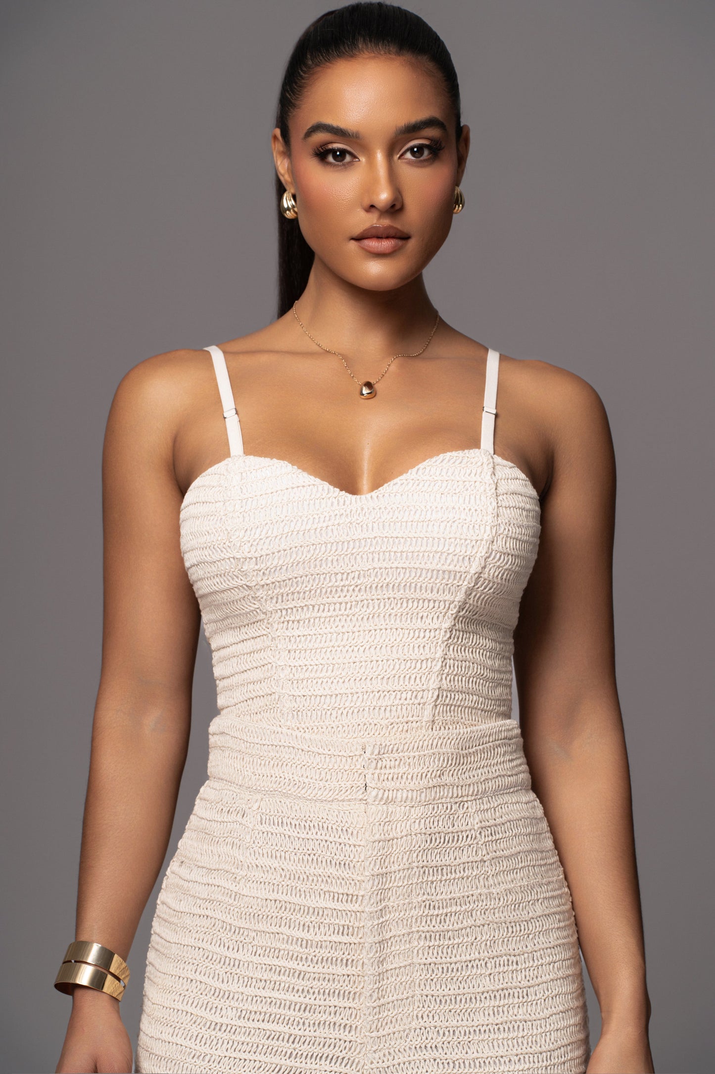 Beige Lila Bustier JLUXLABEL